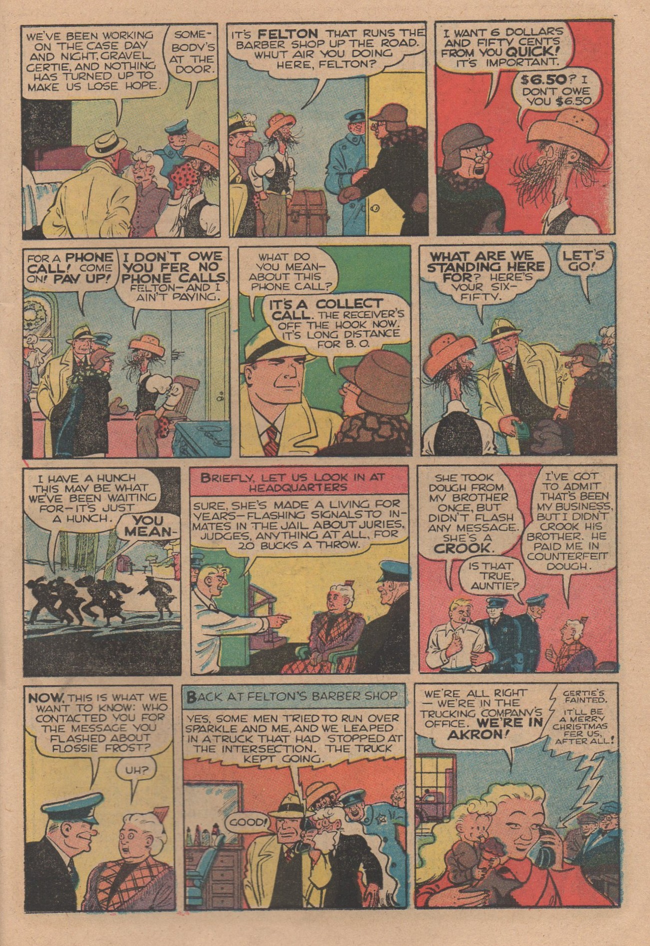 Read online Dick Tracy comic -  Issue #144 - 77