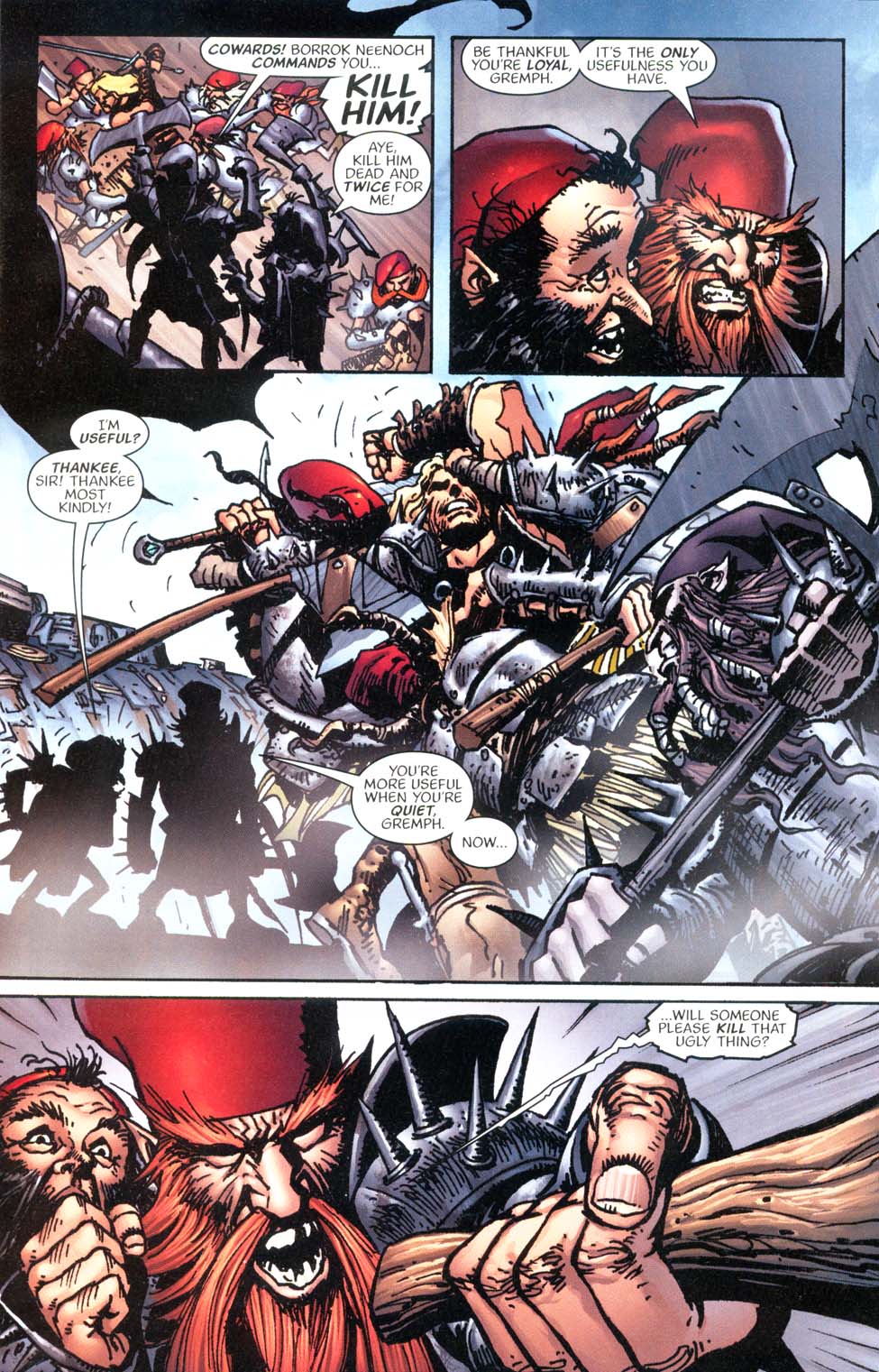 Read online R.A. Salvatore's DemonWars: Trial By Fire comic -  Issue #1 - 6