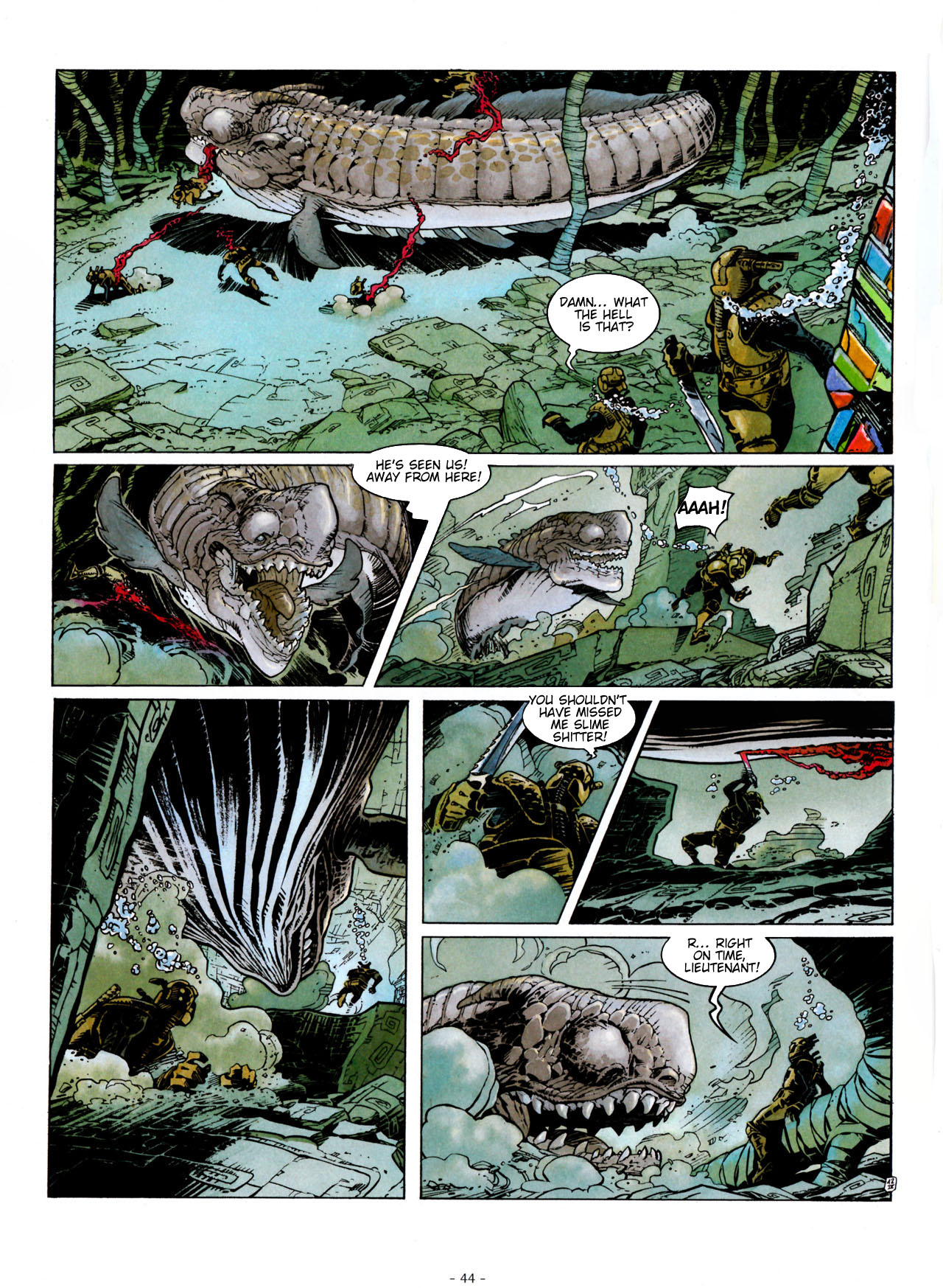 Read online Aquablue comic -  Issue #4 - 45
