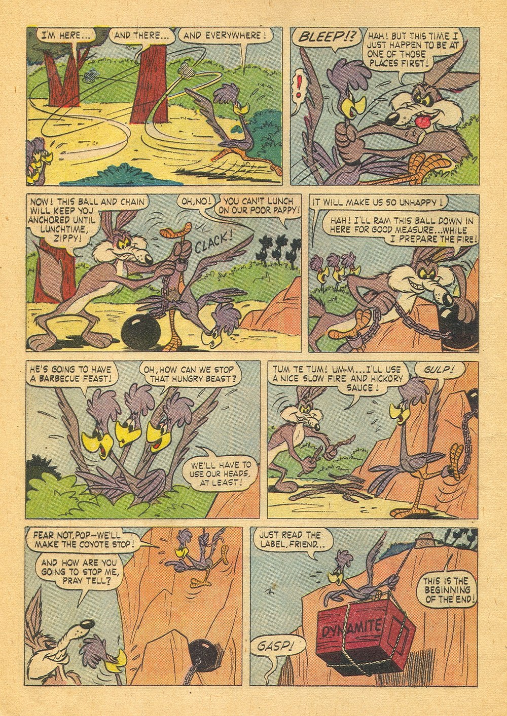 Read online Beep Beep The Road Runner comic -  Issue #4 - 8
