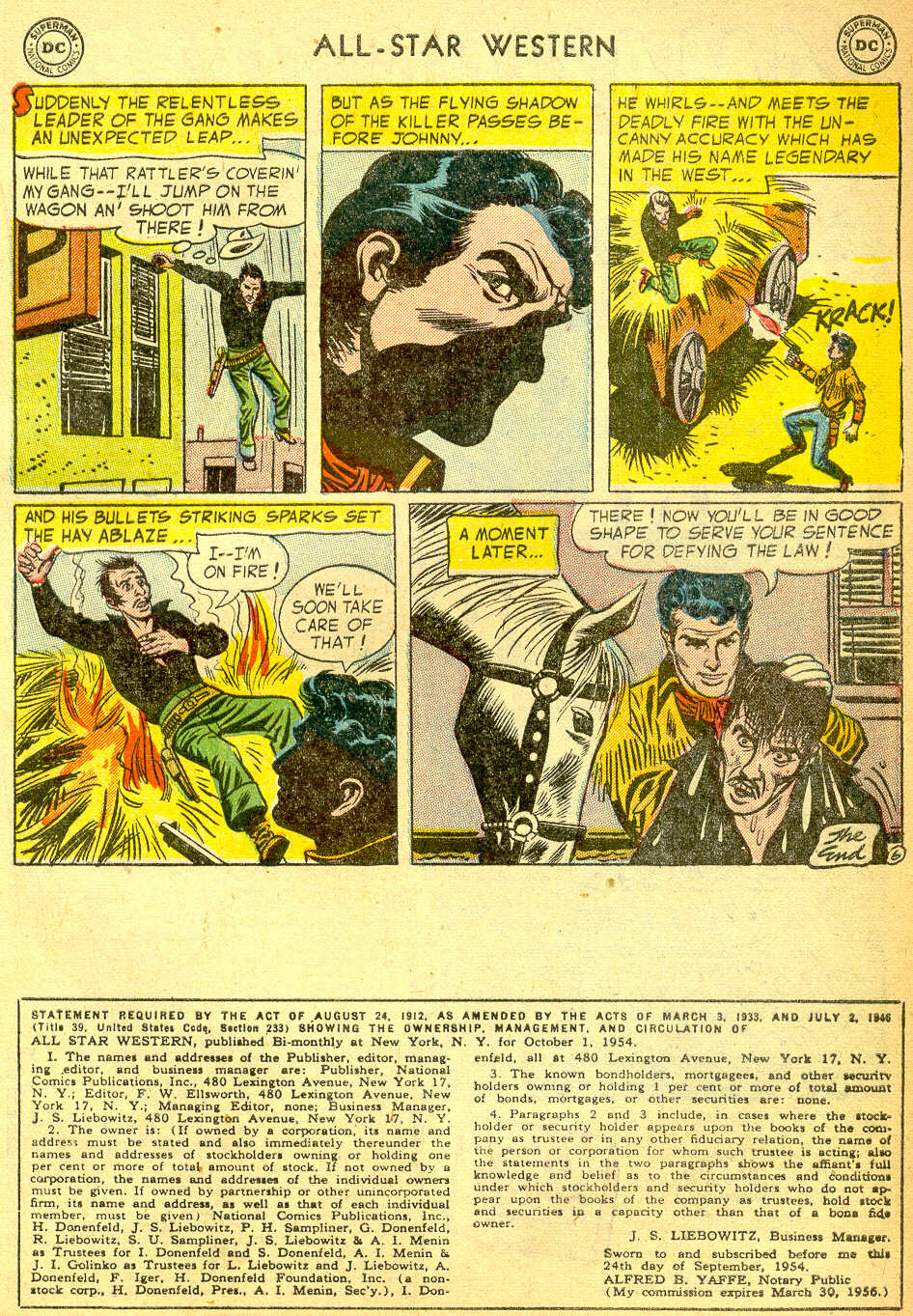 Read online All-Star Western (1951) comic -  Issue #81 - 33