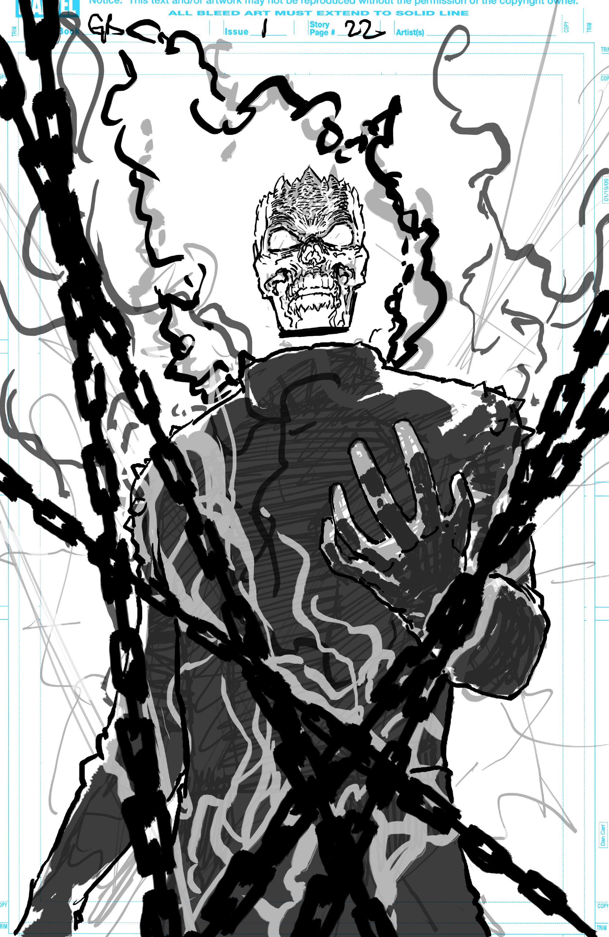 Read online Ghost Rider (2019) comic -  Issue # _Director's Cut - 134