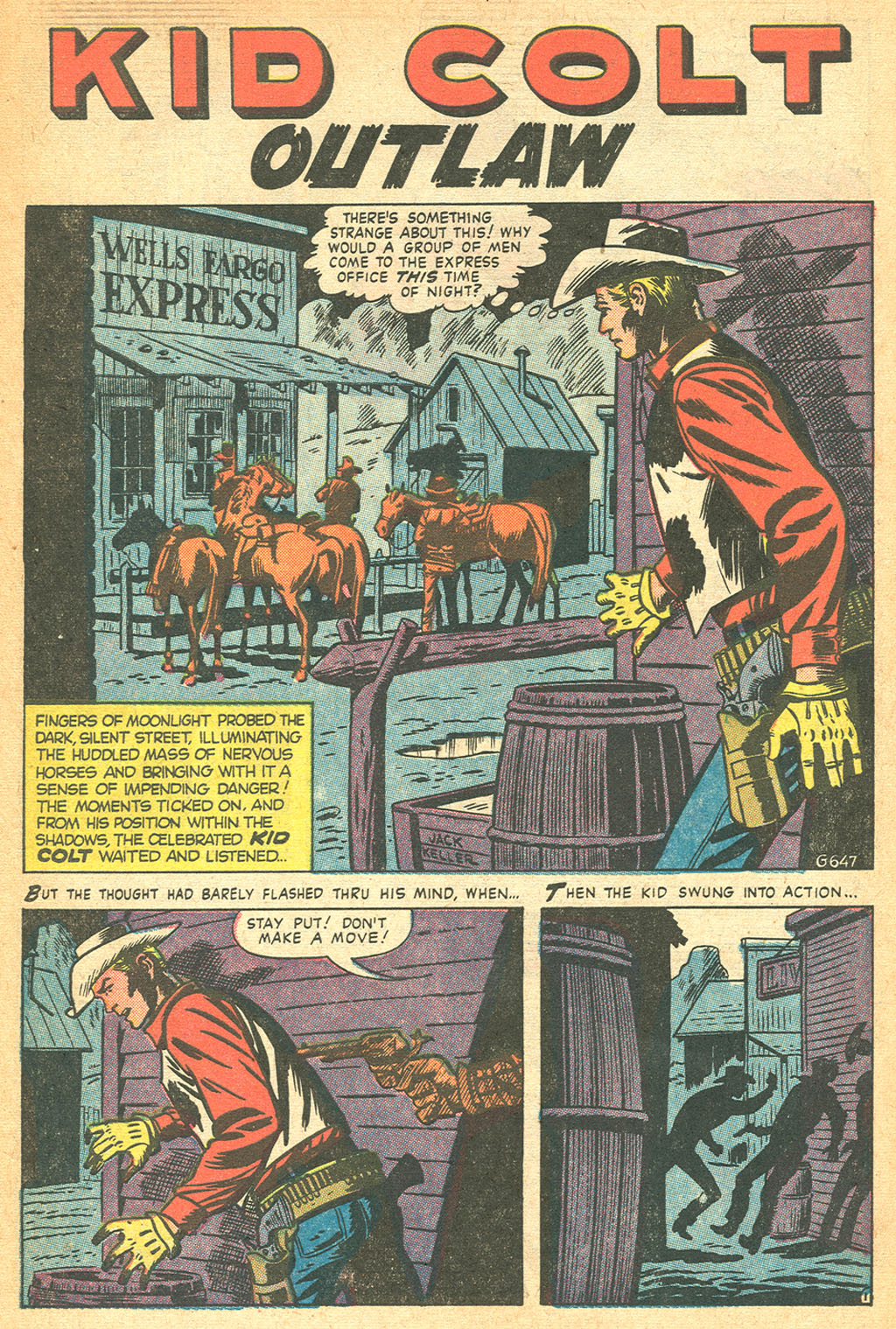 Read online Kid Colt Outlaw comic -  Issue #53 - 3