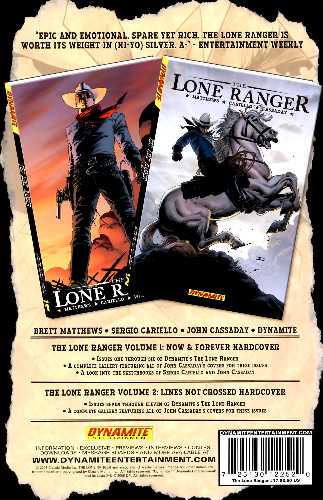 Read online The Lone Ranger (2006) comic -  Issue #17 - 27