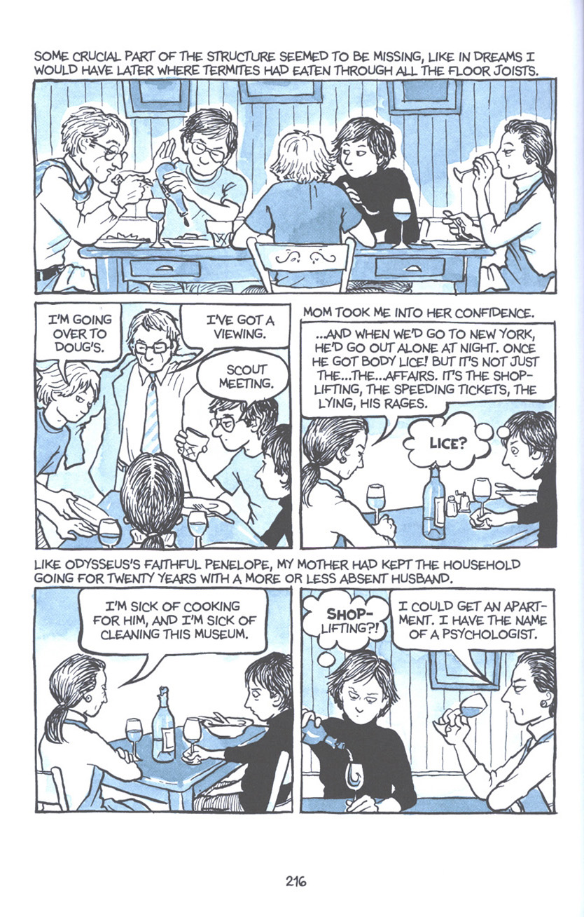 Read online Fun Home: A Family Tragicomic comic -  Issue # TPB - 222