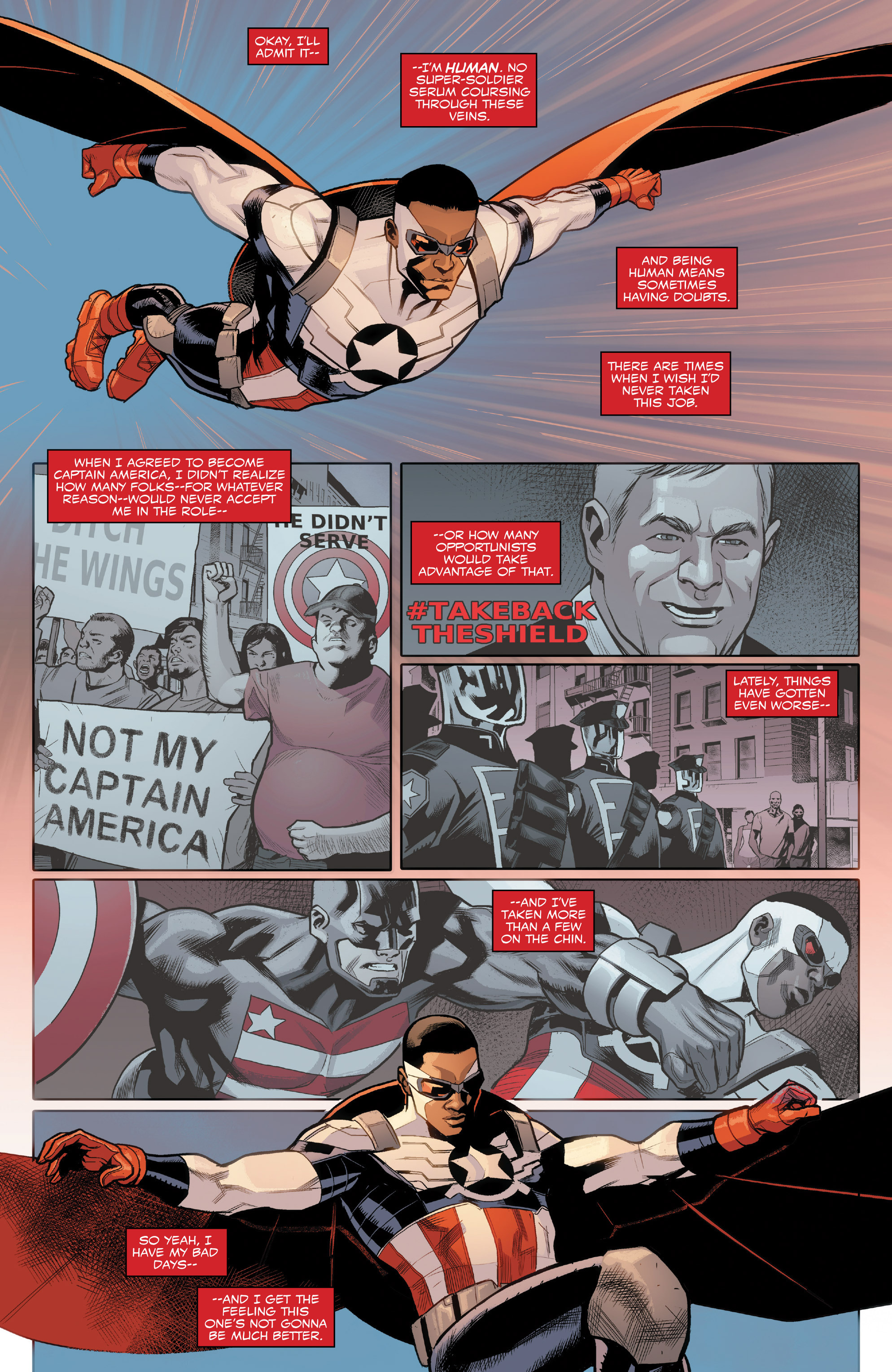 Read online Captain America: Sam Wilson comic -  Issue #14 - 6