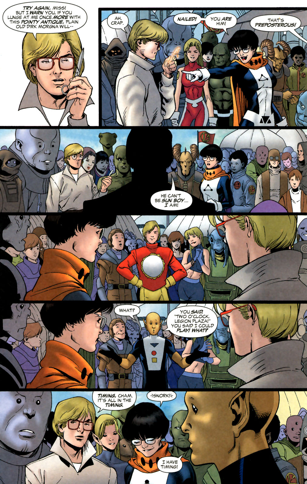 Read online Legion of Super-Heroes (2005) comic -  Issue #3 - 17