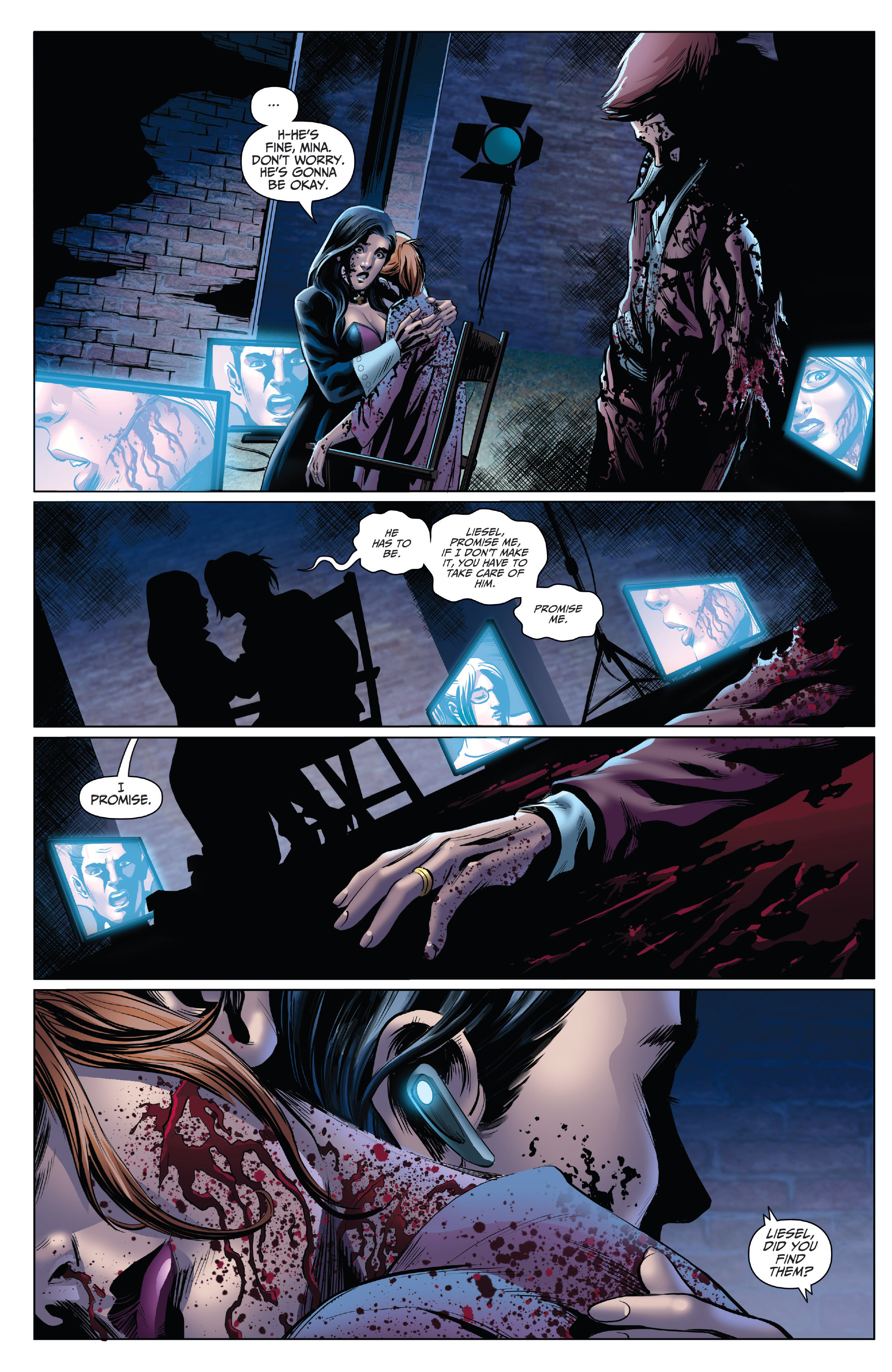 Read online Van Helsing vs. Dracula's Daughter comic -  Issue #2 - 22