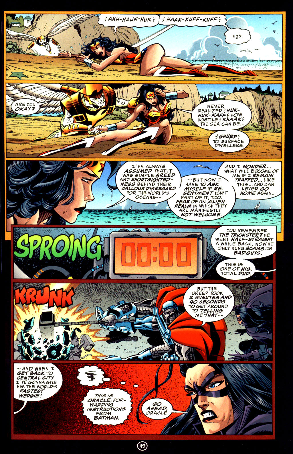 Read online JLA: Foreign Bodies comic -  Issue # Full - 49