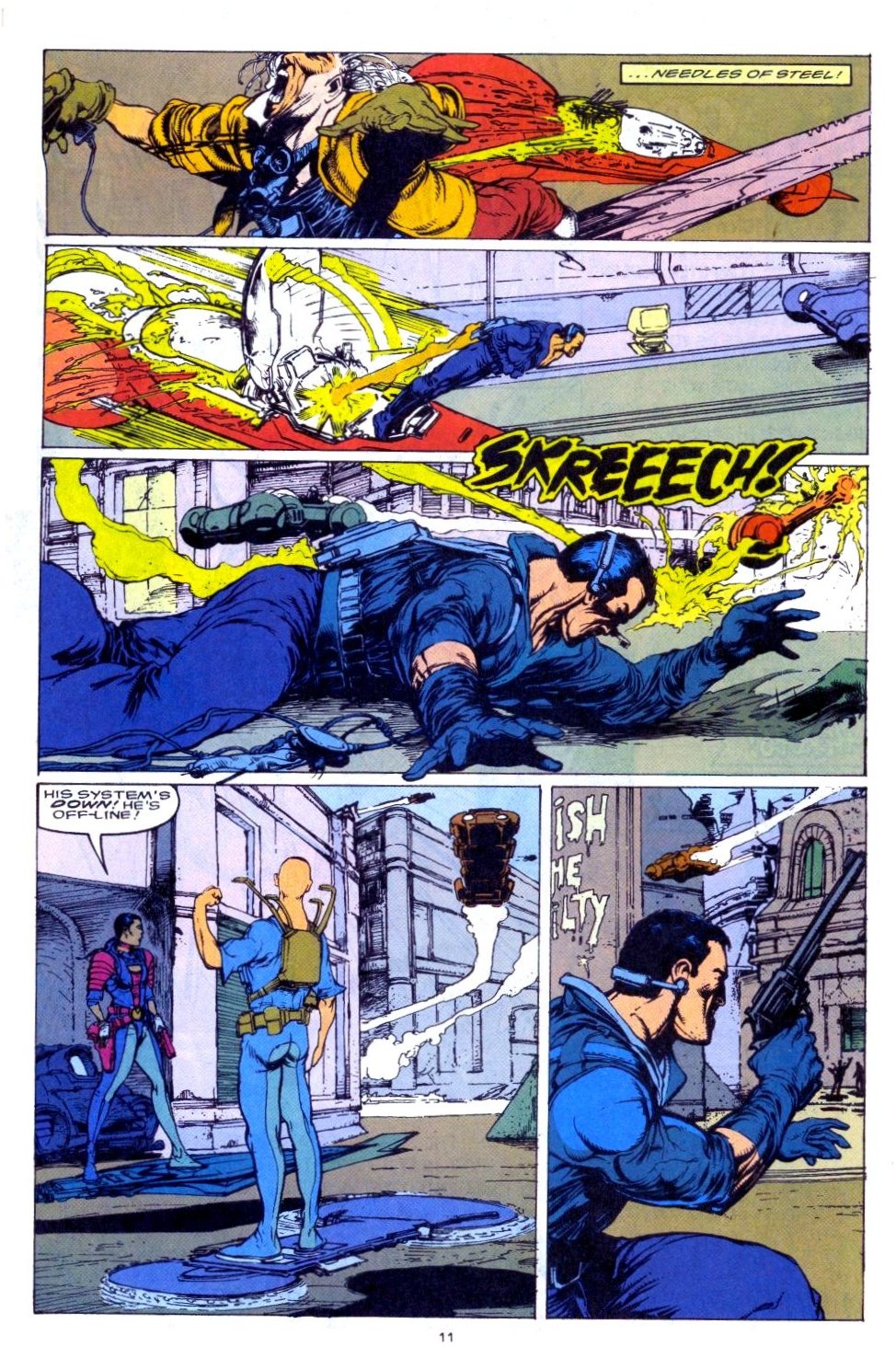 Read online Punisher 2099 comic -  Issue #14 - 10