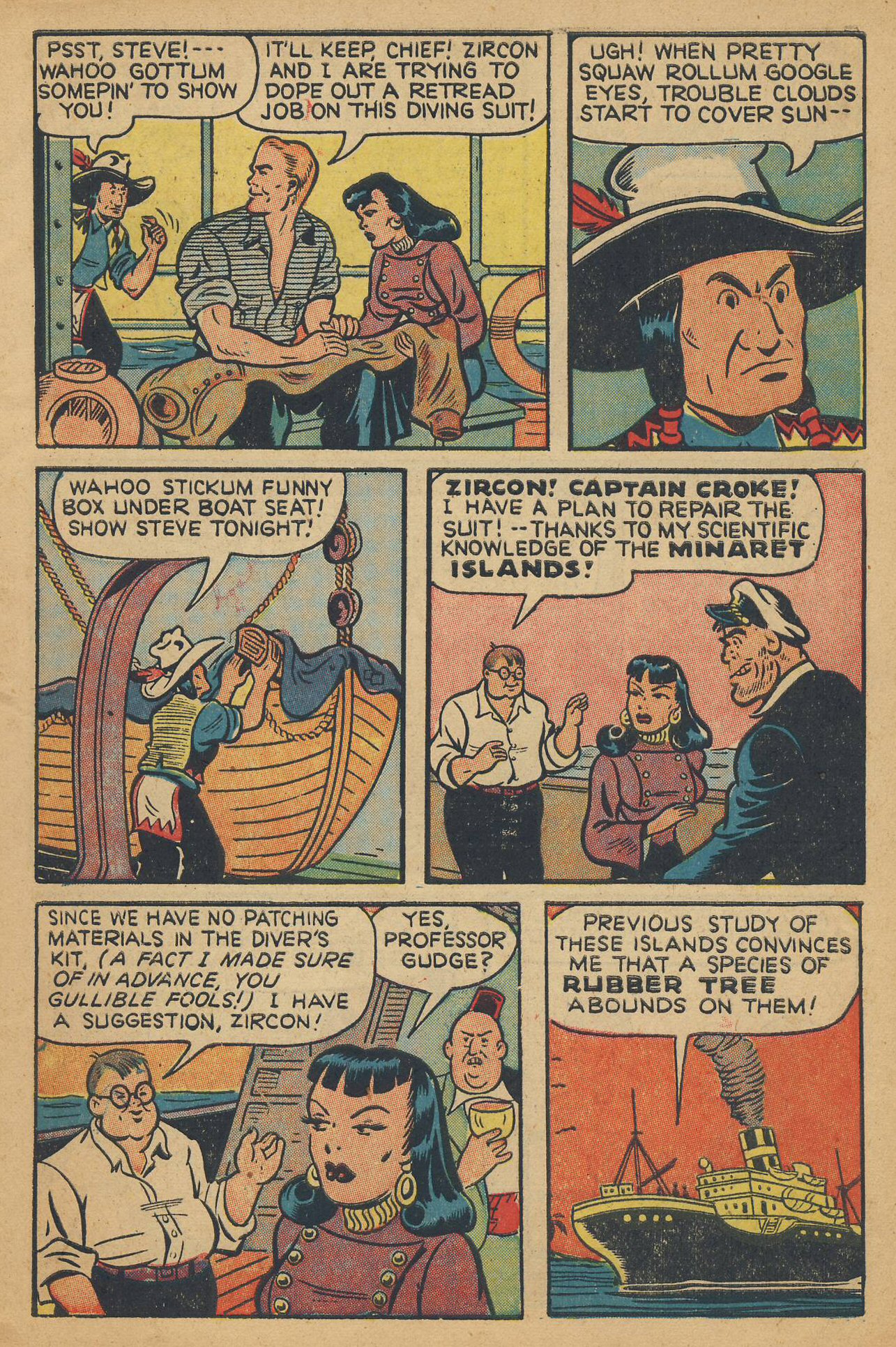 Read online Famous Funnies comic -  Issue #168 - 5