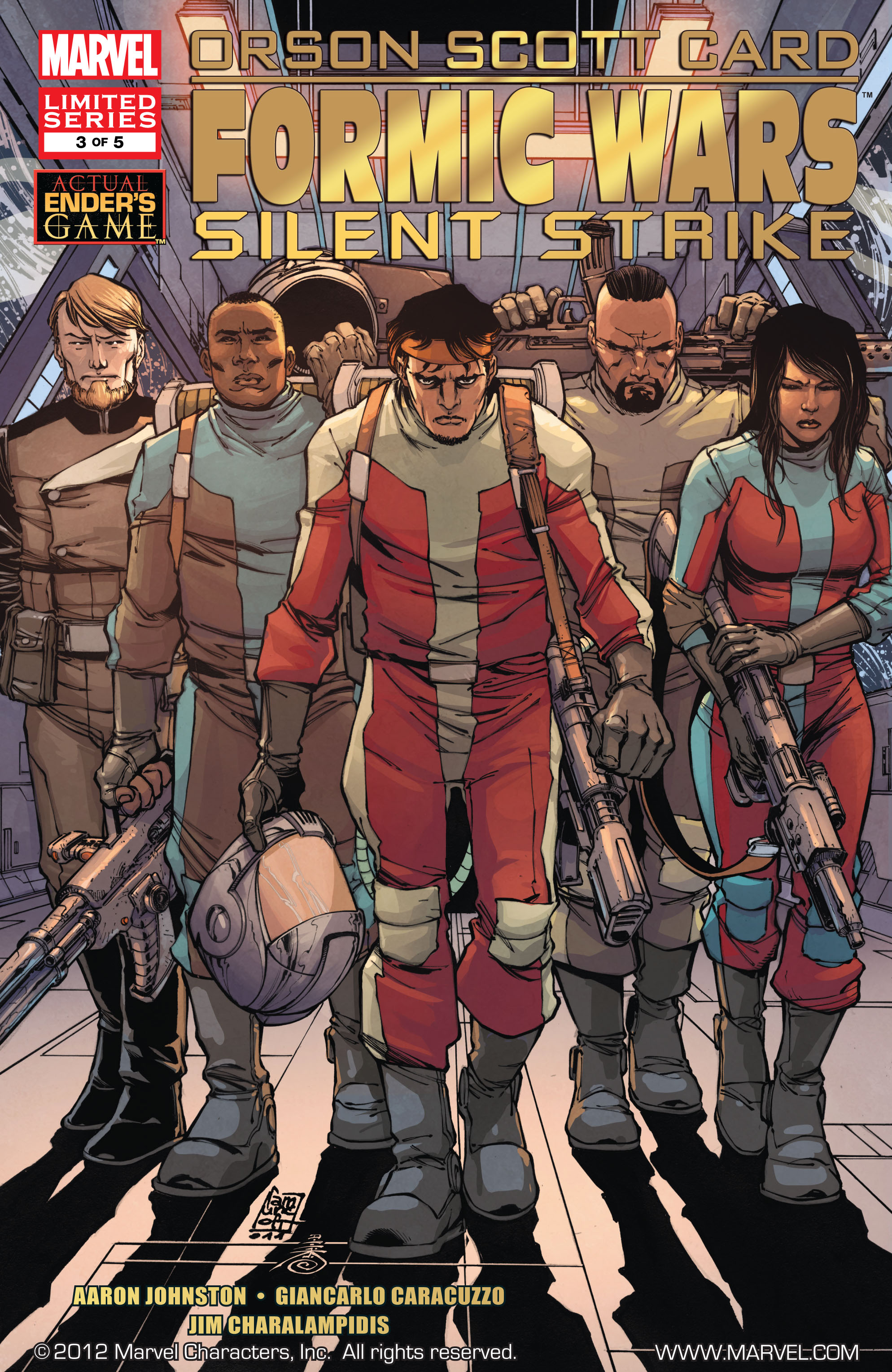 Read online Formic Wars: Silent Strike comic -  Issue #3 - 1