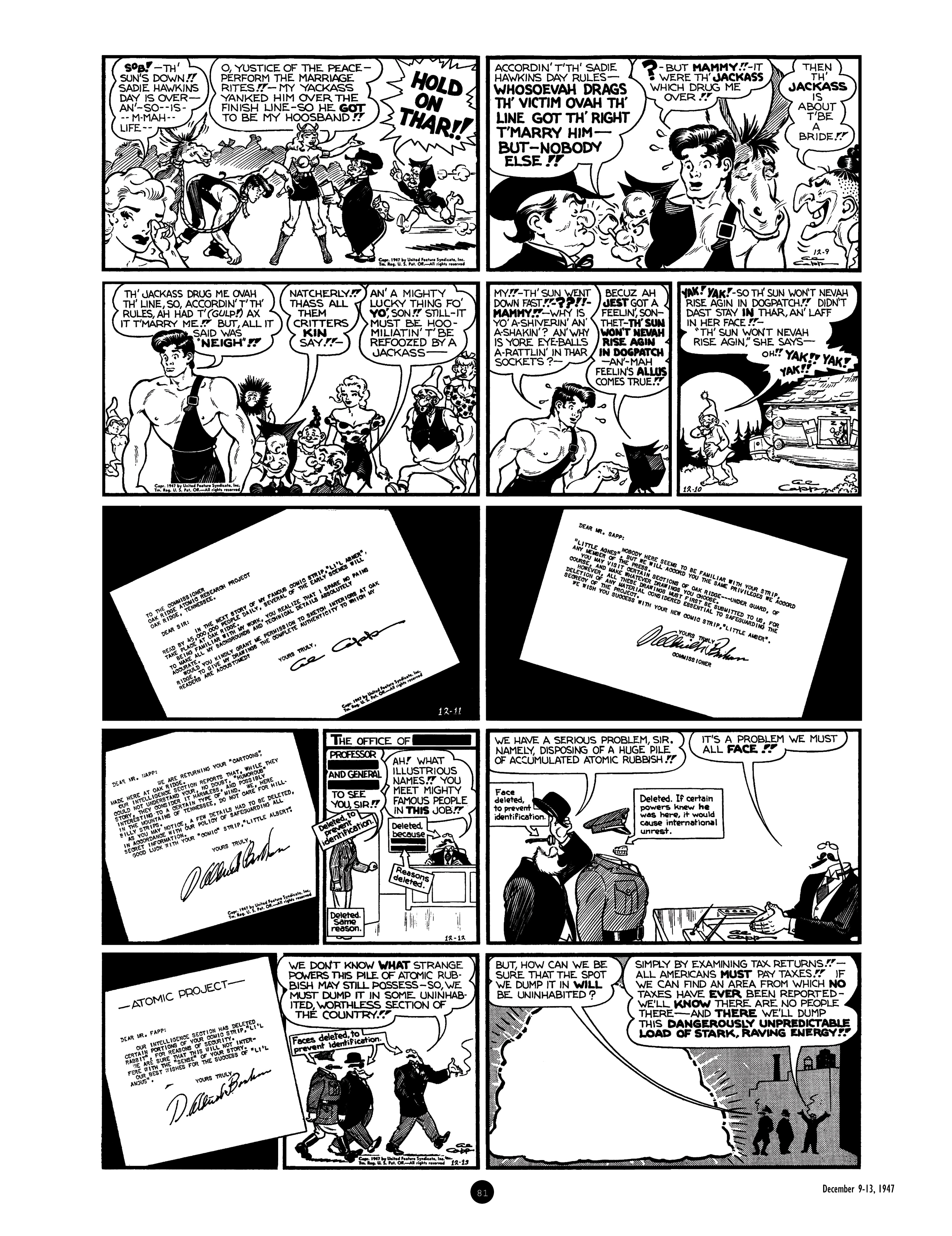 Read online Al Capp's Li'l Abner Complete Daily & Color Sunday Comics comic -  Issue # TPB 7 (Part 1) - 81