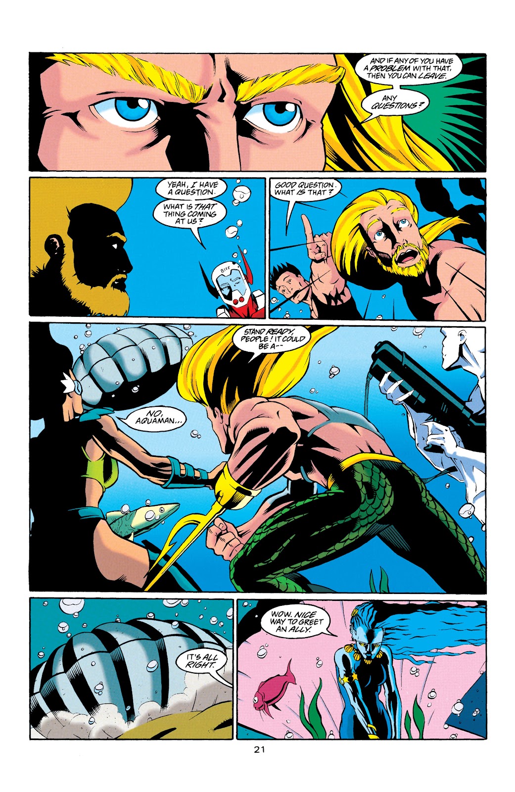 Aquaman (1994) Issue #23 #29 - English 21
