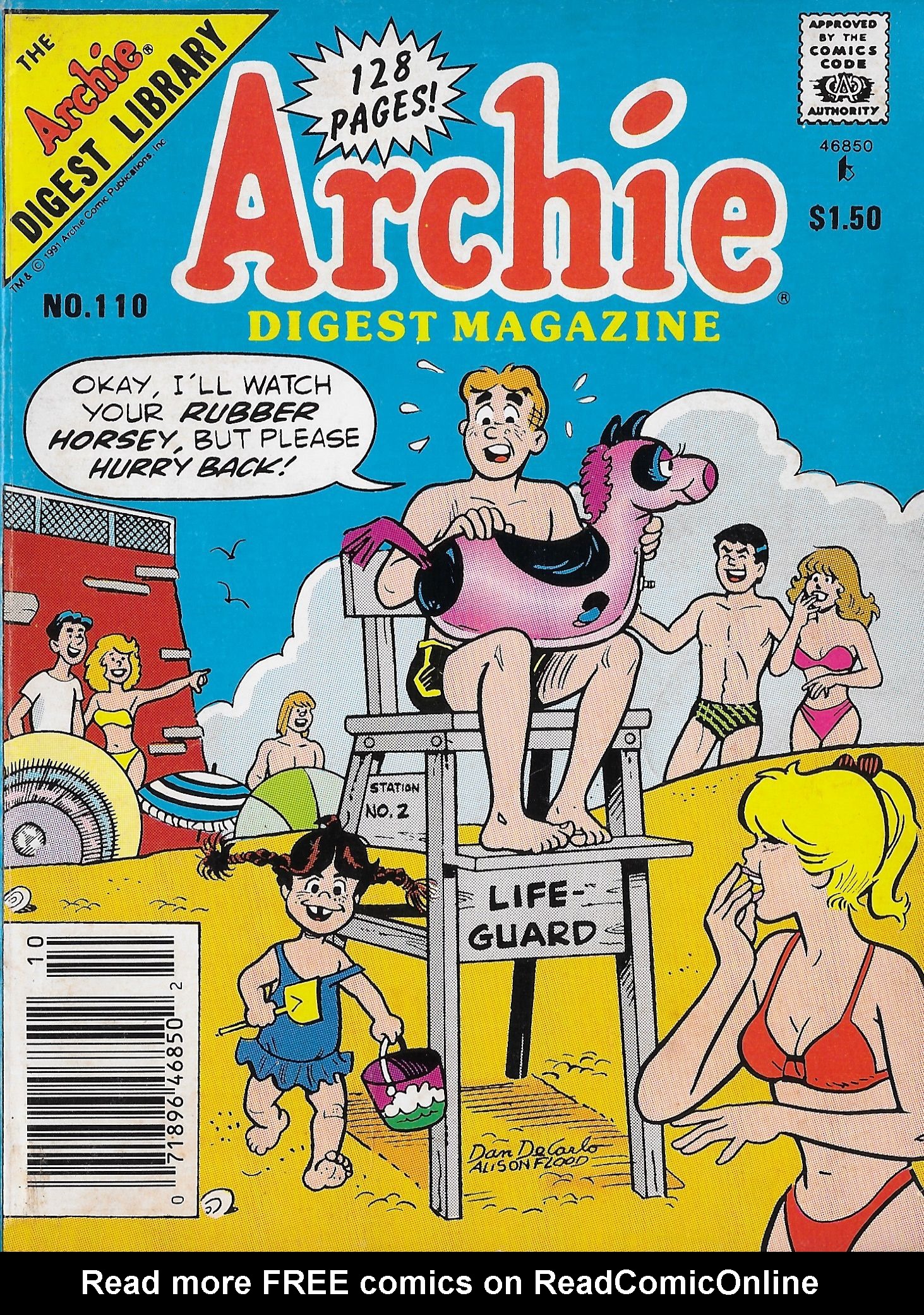 Read online Archie Digest Magazine comic -  Issue #110 - 1
