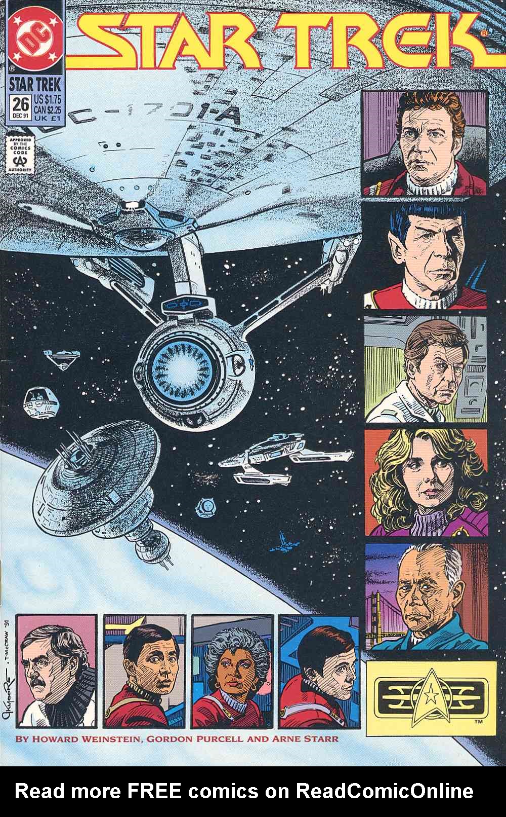 Read online Star Trek (1989) comic -  Issue #26 - 1