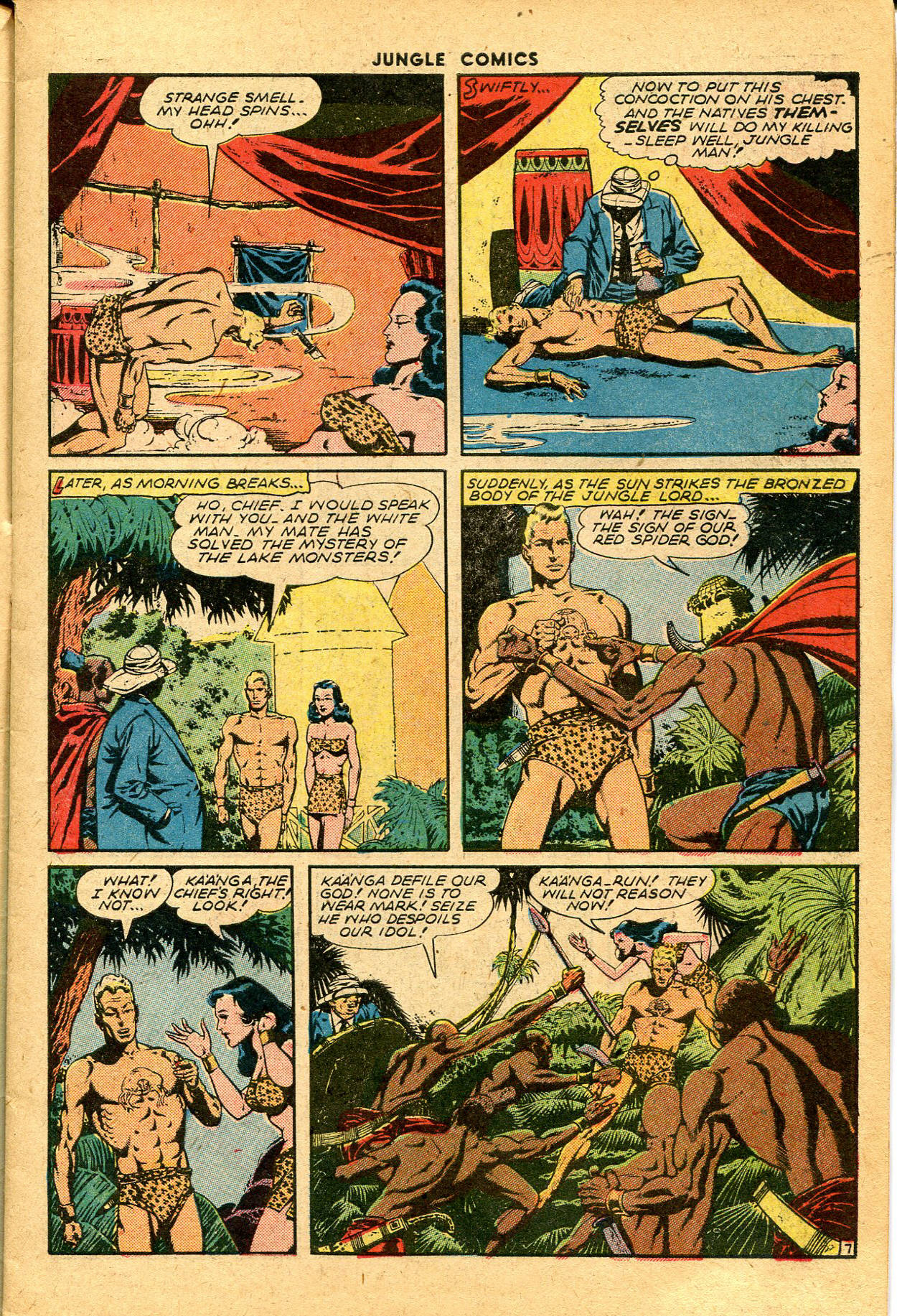 Read online Jungle Comics comic -  Issue #67 - 9