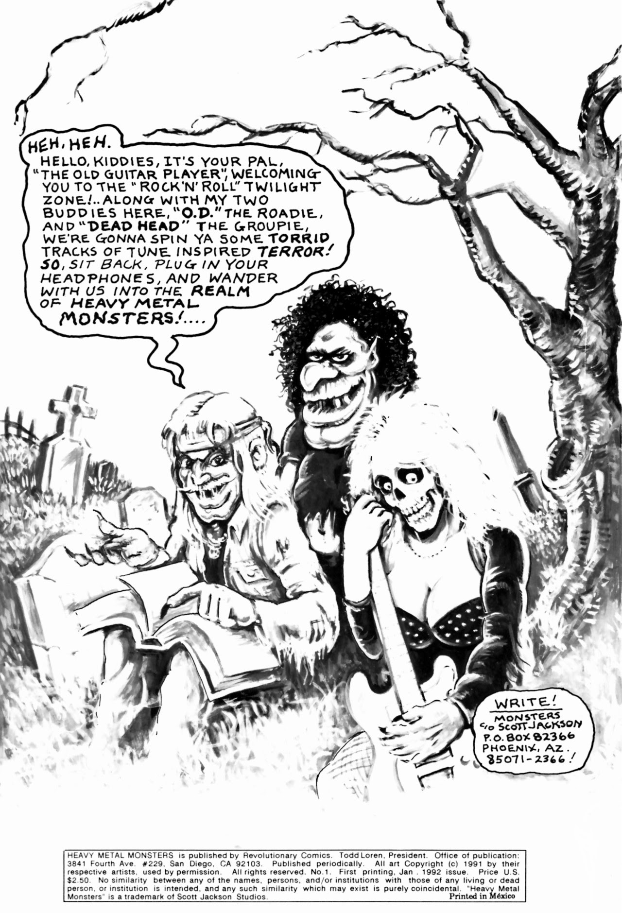 Read online Heavy Metal Monsters comic -  Issue #1 - 2