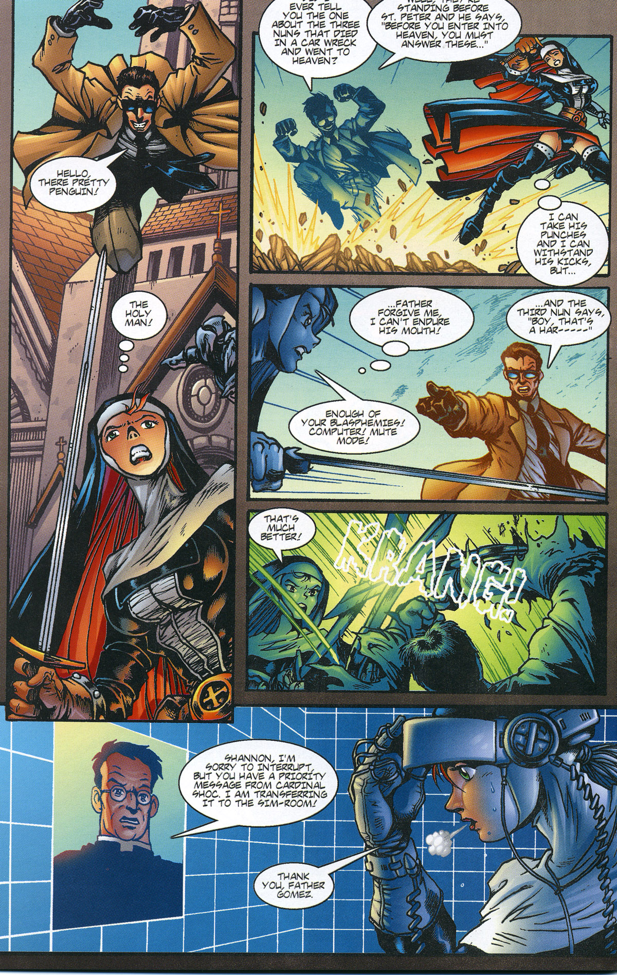 Read online Warrior Nun Areala: Resurrection comic -  Issue #1 - 22