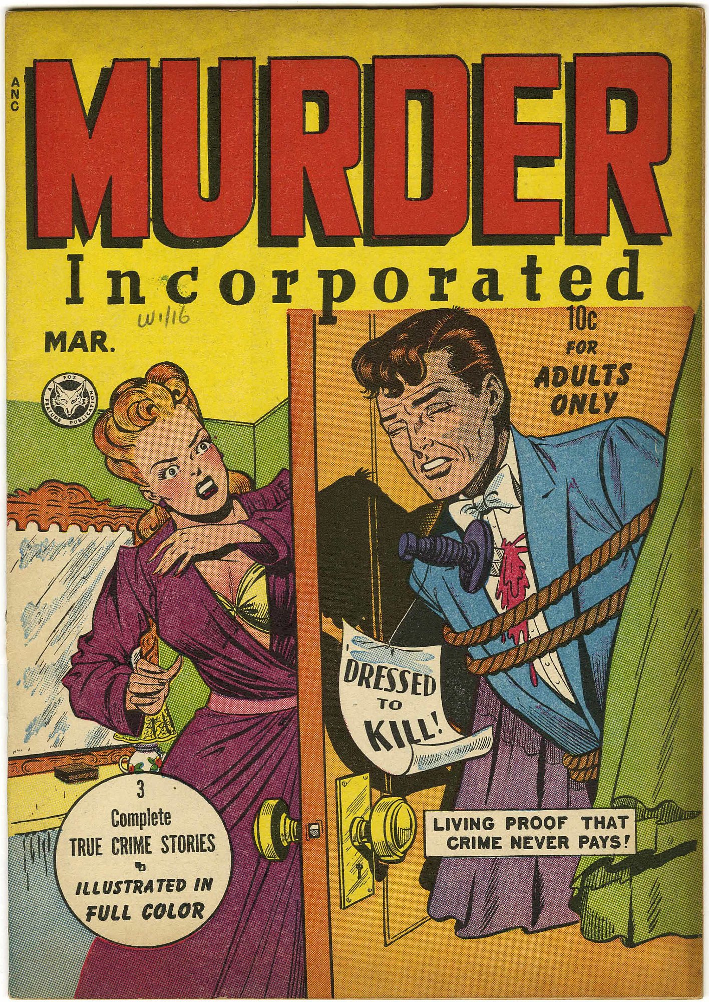 Read online Murder Incorporated (1948) comic -  Issue #2 - 1