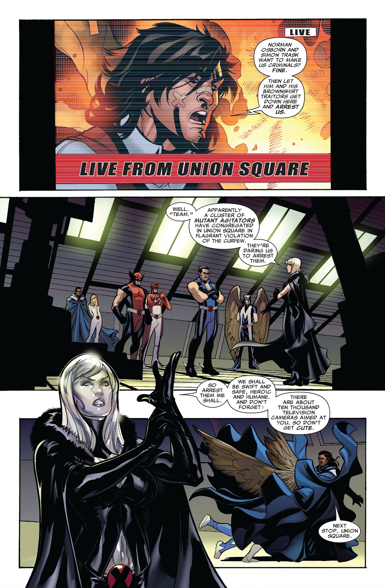 Read online Dark Avengers/Uncanny X-Men: Utopia comic -  Issue # TPB - 57