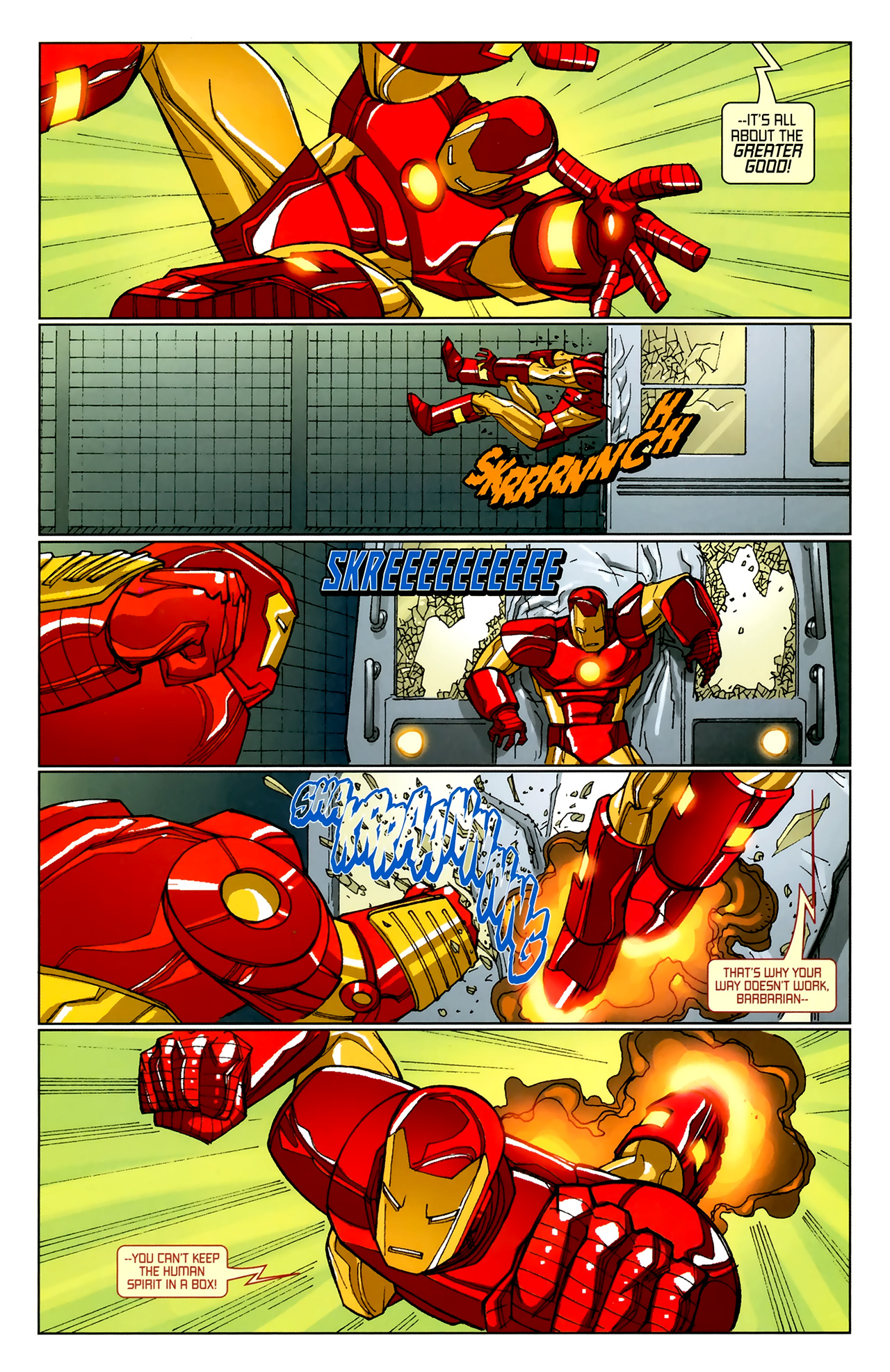 Read online Iron Man & the Armor Wars comic -  Issue #4 - 18