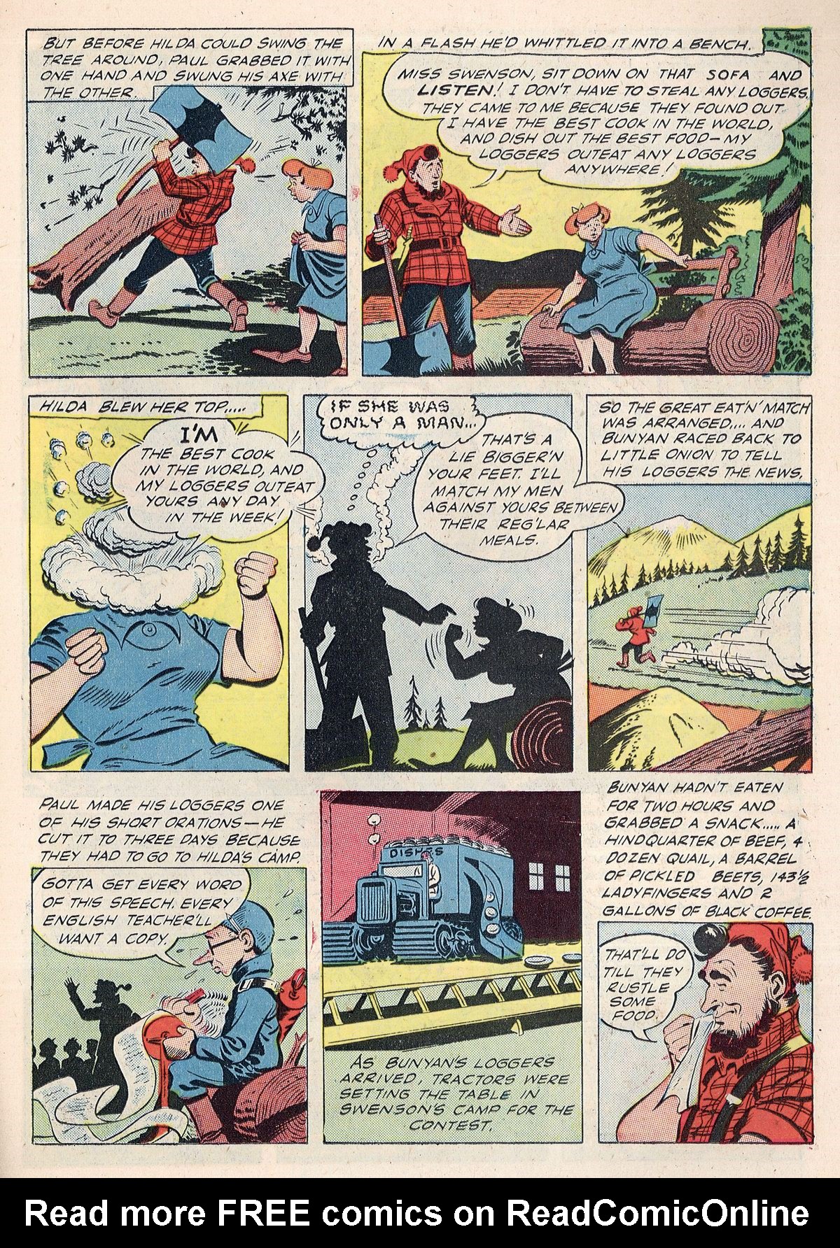 Read online Blondie Comics (1947) comic -  Issue #9 - 22