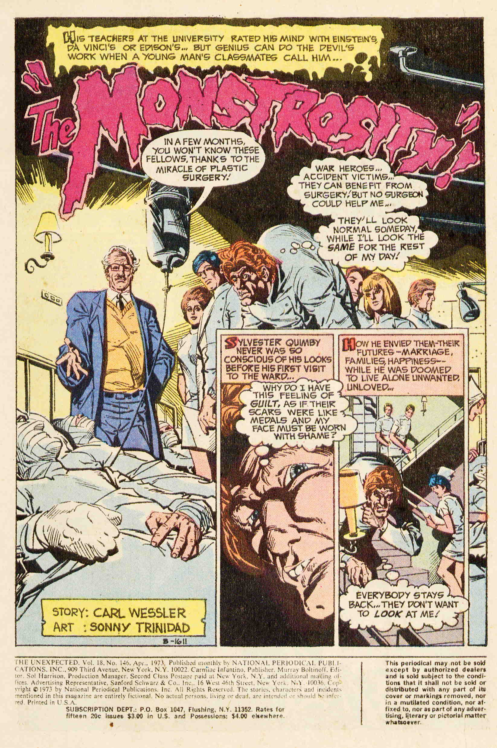 Read online Tales of the Unexpected comic -  Issue #146 - 2