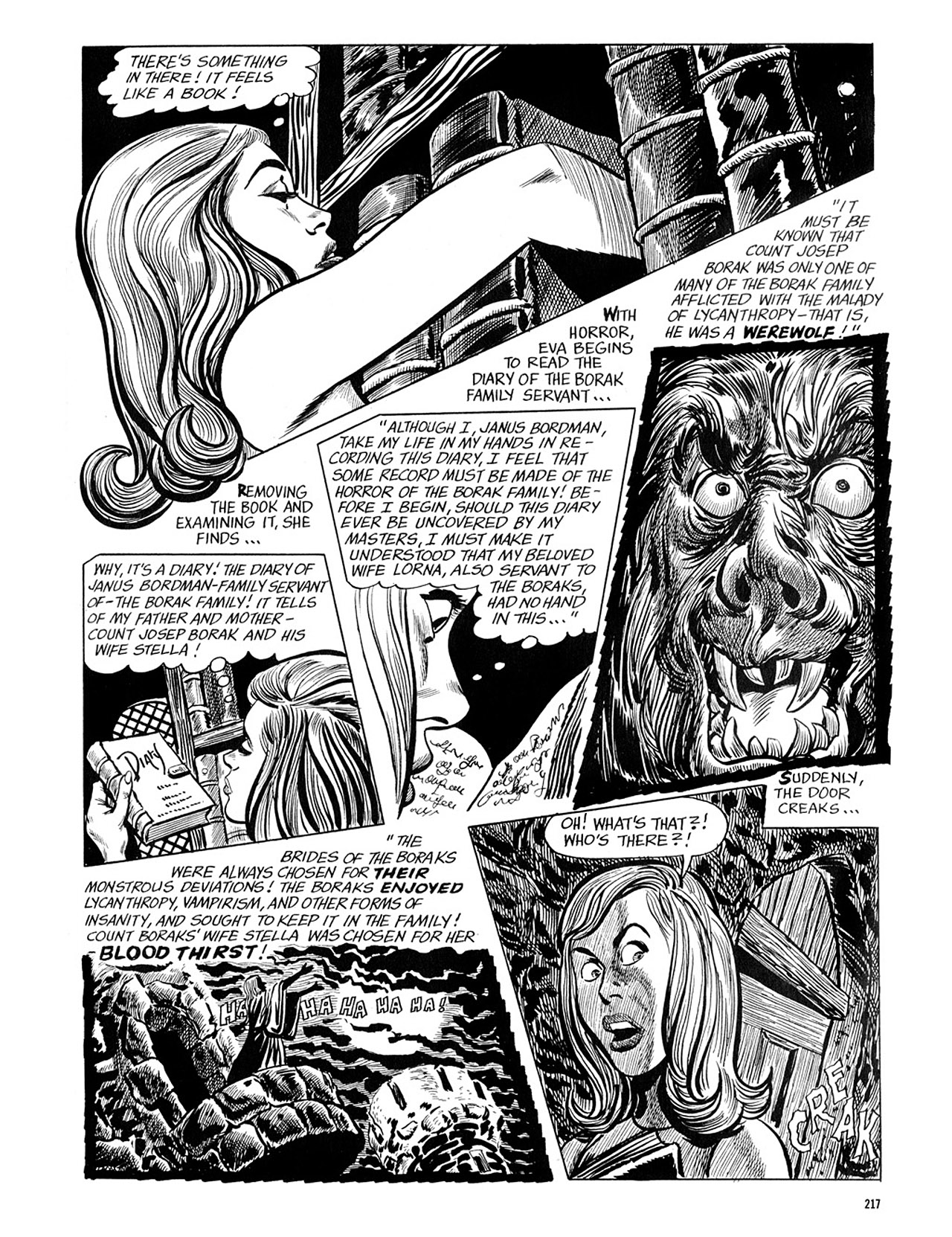 Read online Eerie Archives comic -  Issue # TPB 4 - 217