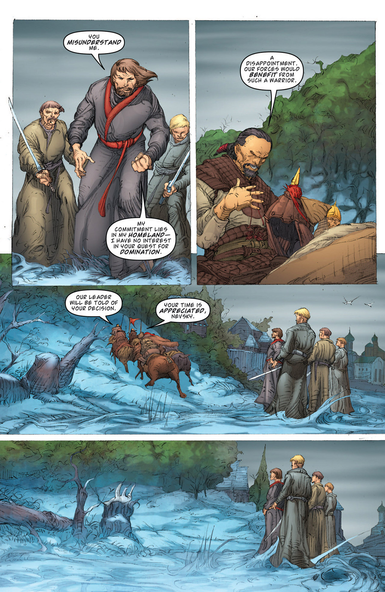Read online Nevsky: A Hero of the People comic -  Issue # TPB - 33