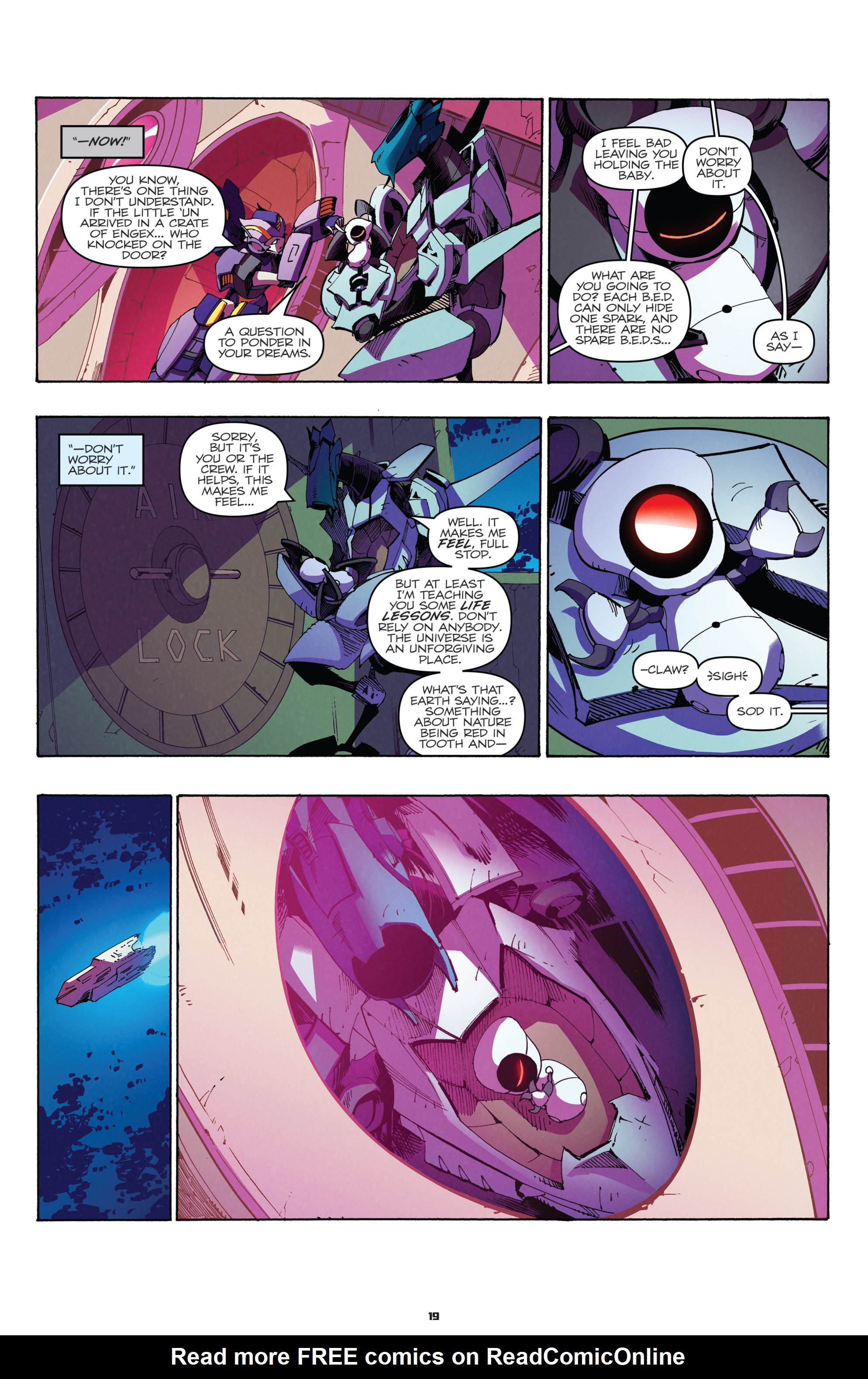 Read online Transformers: Holiday Special comic -  Issue # Full - 21