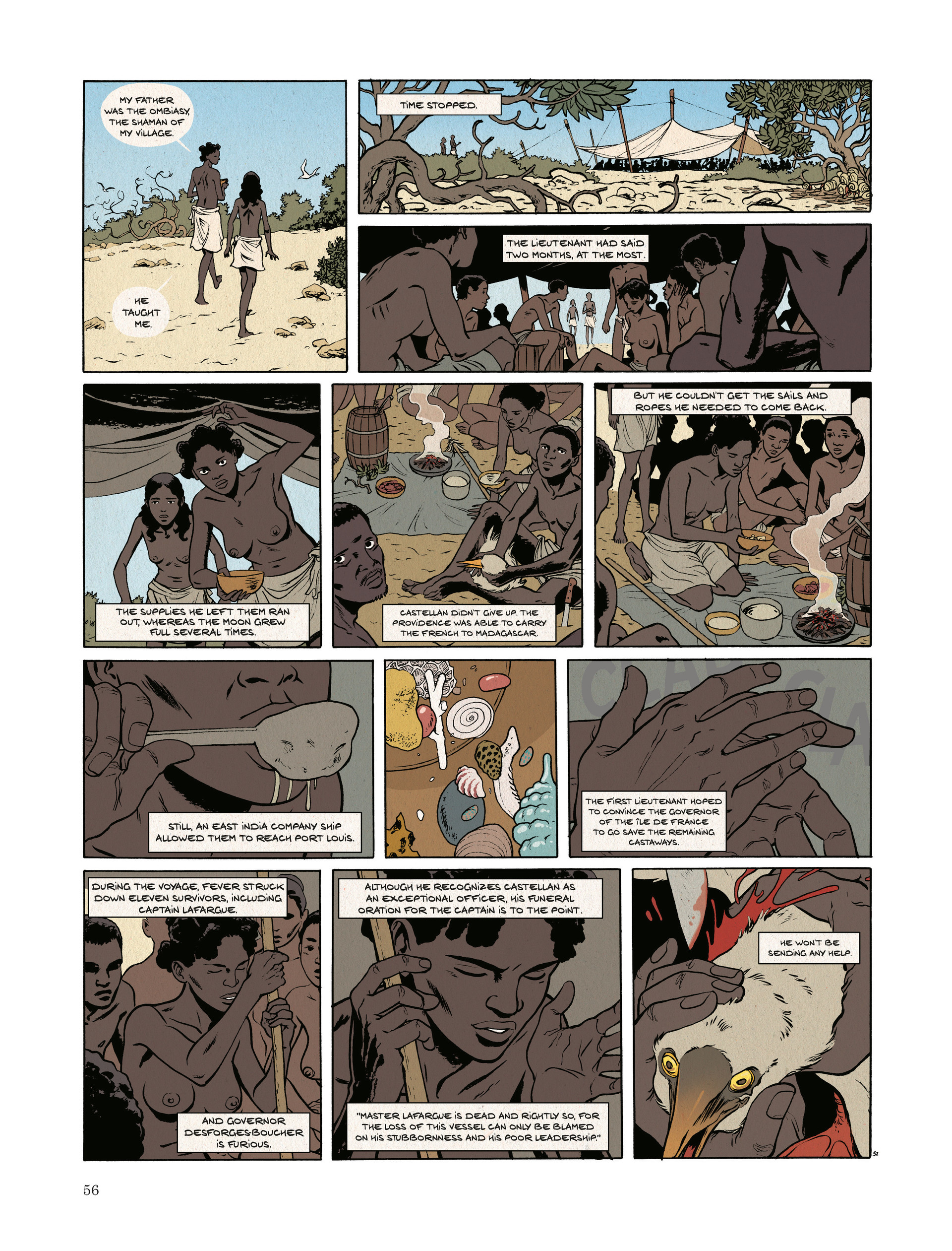 Read online The Forgotten Slaves of Tromelin comic -  Issue # TPB - 58