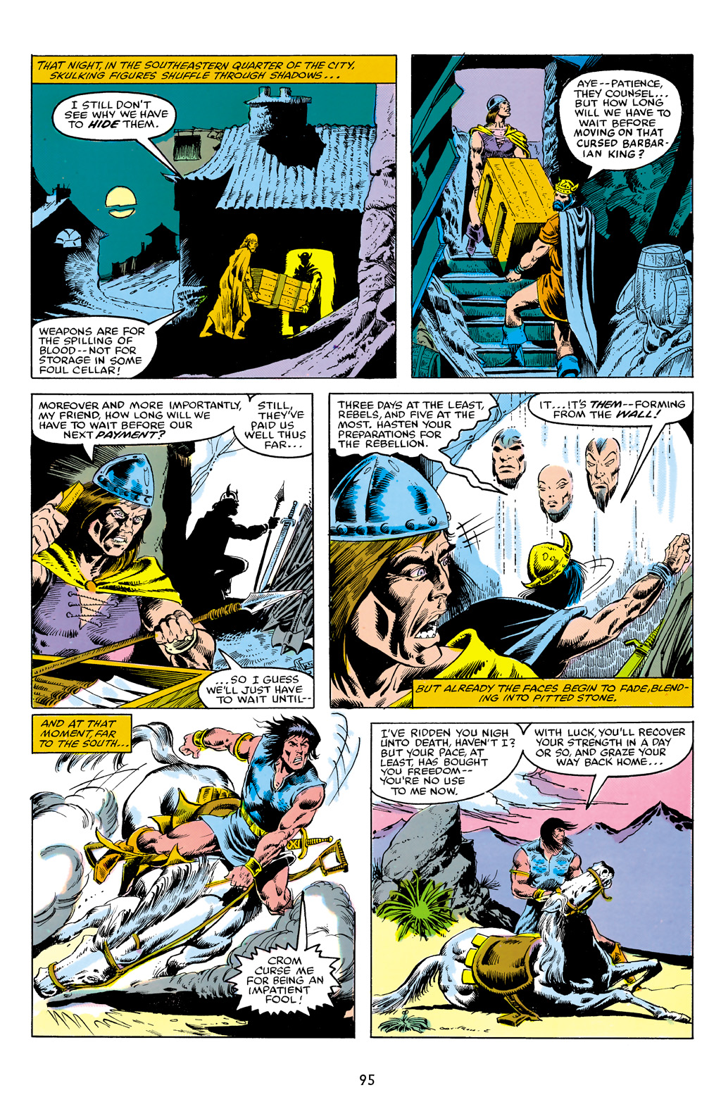 Read online The Chronicles of King Conan comic -  Issue # TPB 3 (Part 1) - 96