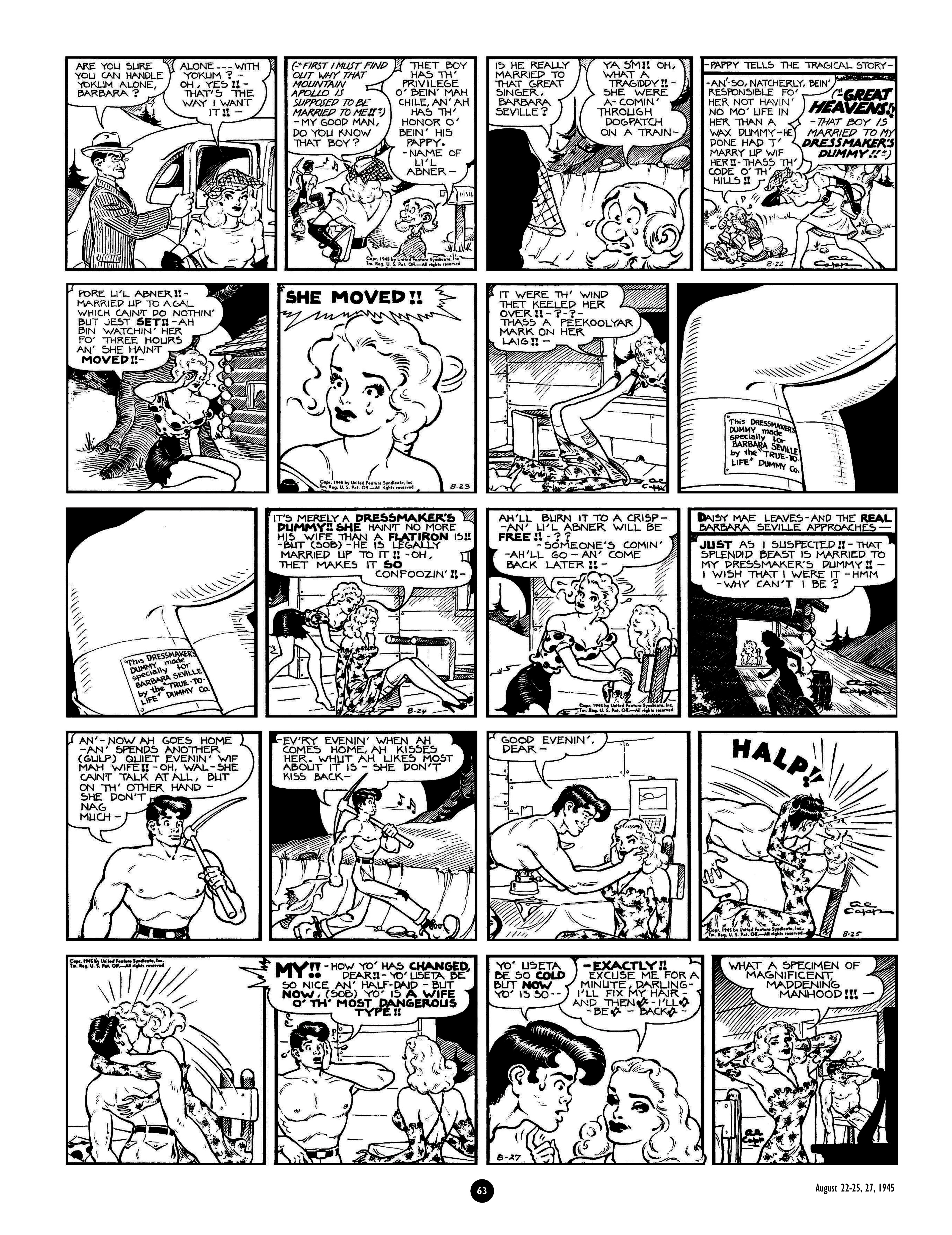 Read online Al Capp's Li'l Abner Complete Daily & Color Sunday Comics comic -  Issue # TPB 6 (Part 1) - 63