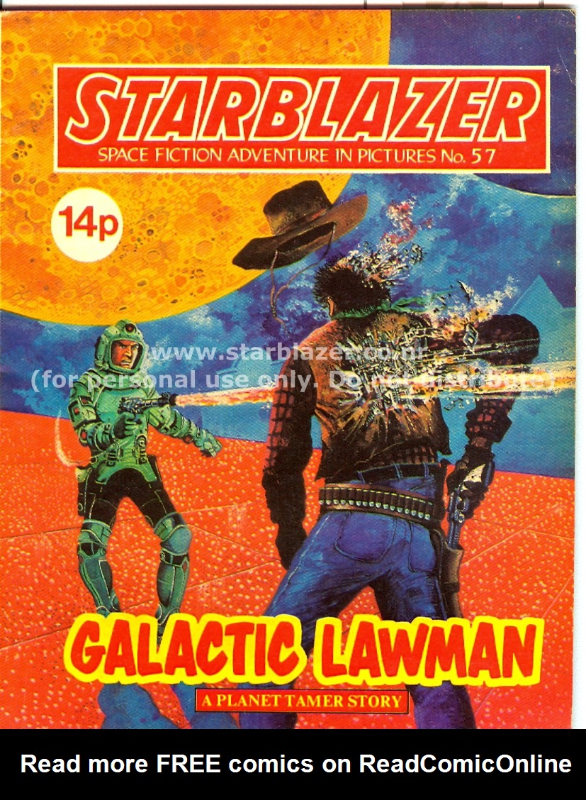 Read online Starblazer comic -  Issue #57 - 2