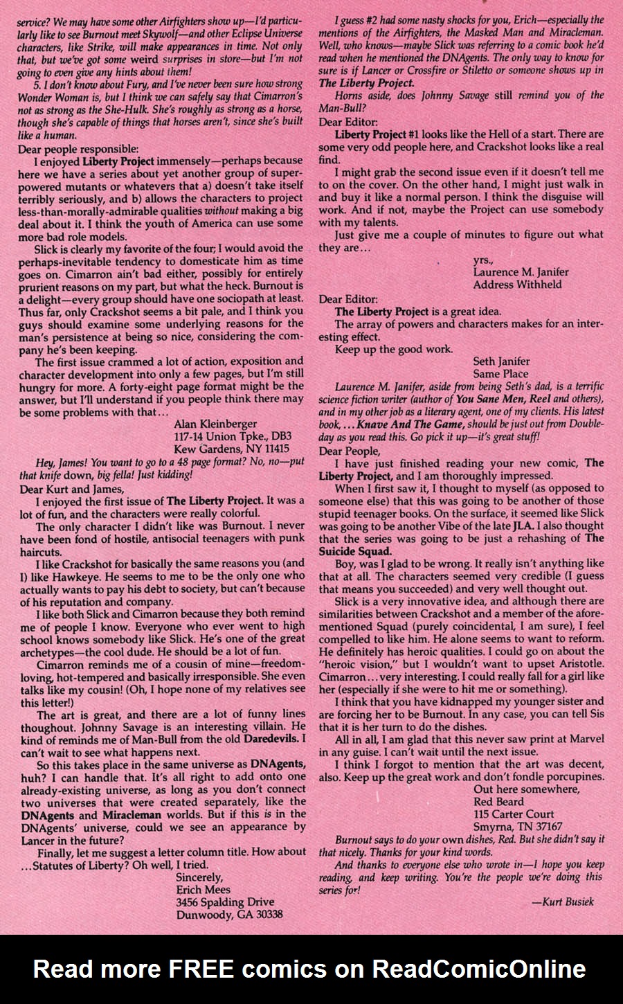 Read online Liberty Project comic -  Issue #4 - 28