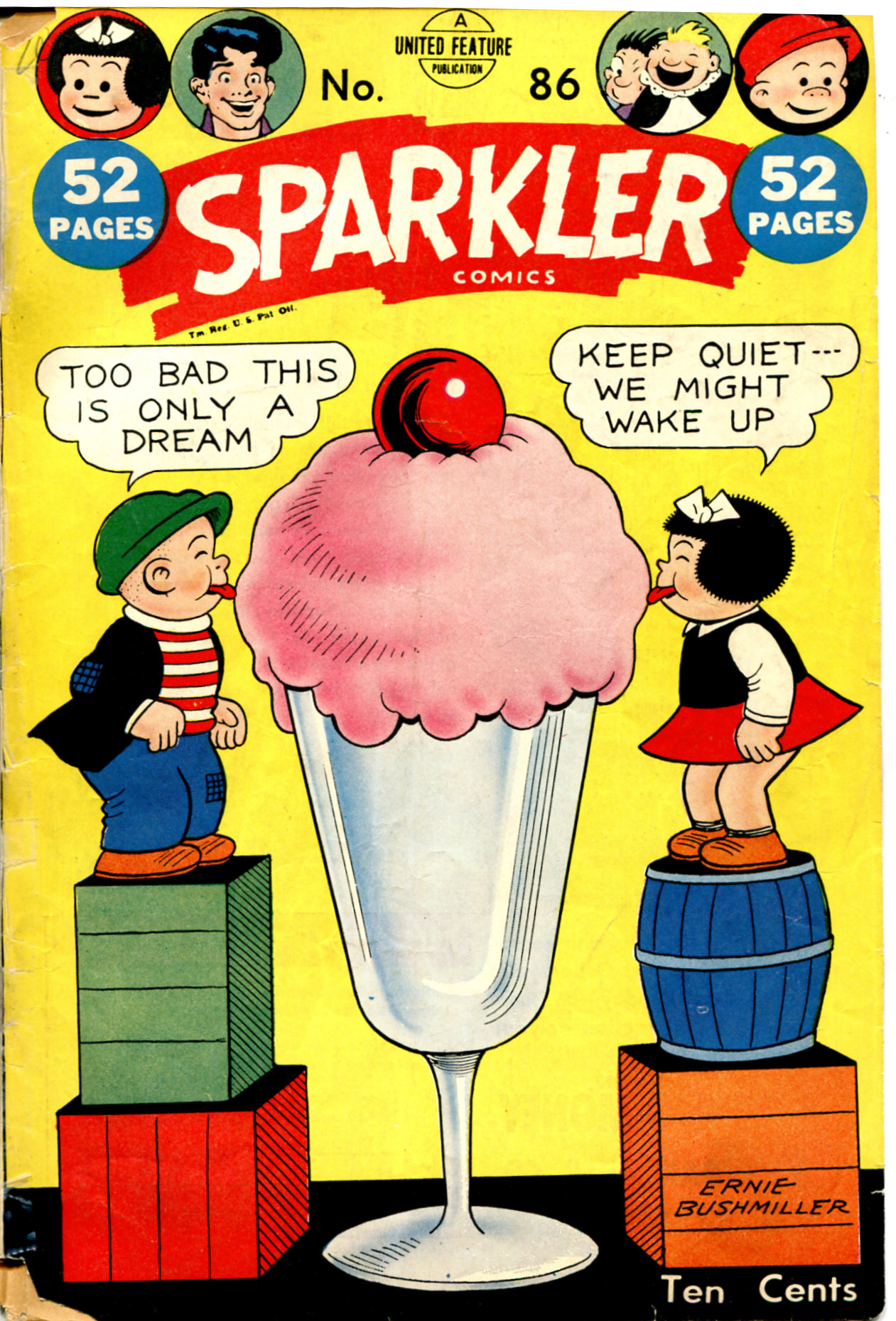 Read online Sparkler Comics comic -  Issue #86 - 1