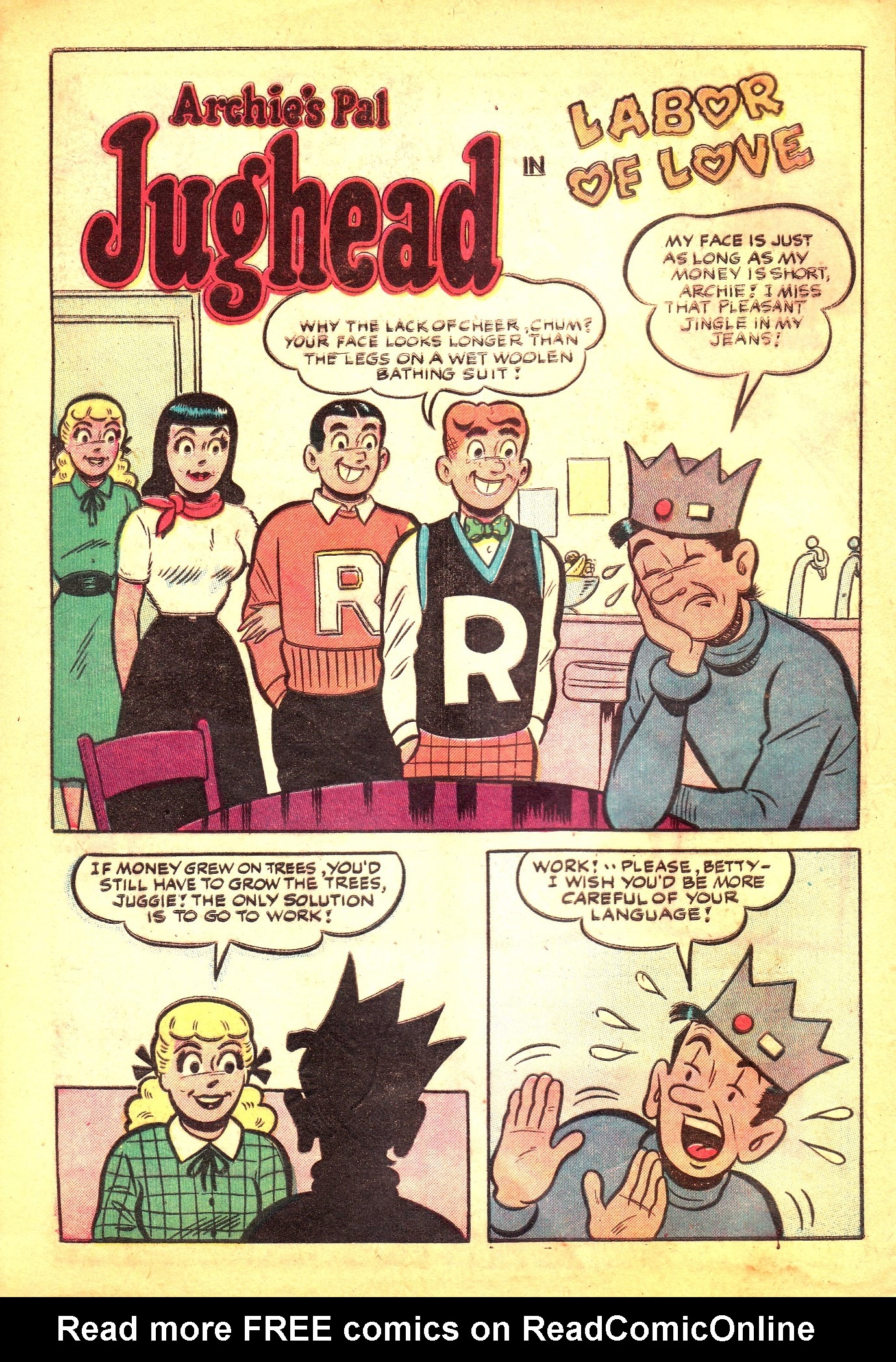 Read online Archie's Pal Jughead comic -  Issue #14 - 10
