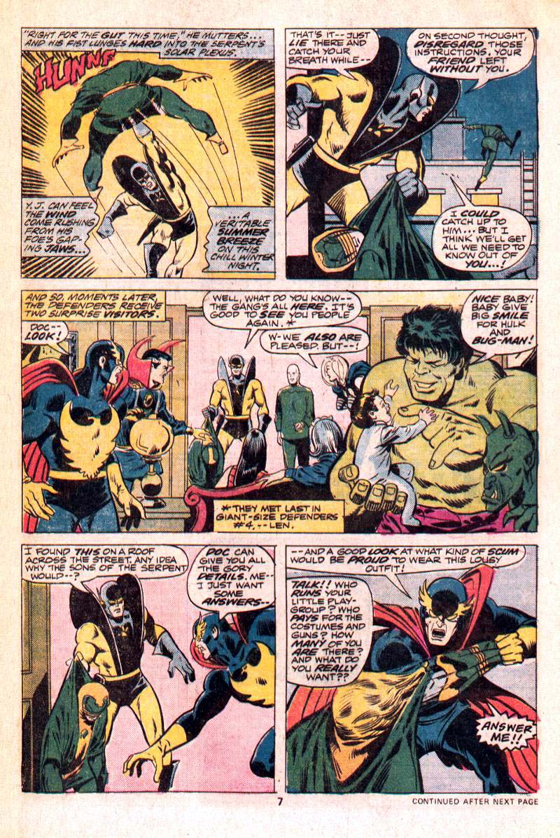 The Defenders (1972) Issue #23 #24 - English 6