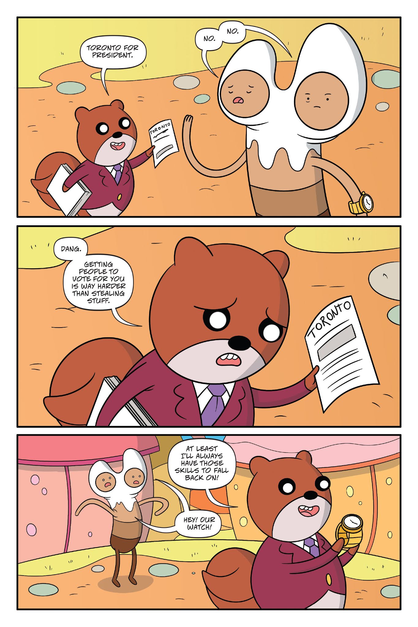 Read online Adventure Time: President Bubblegum comic -  Issue # TPB - 47