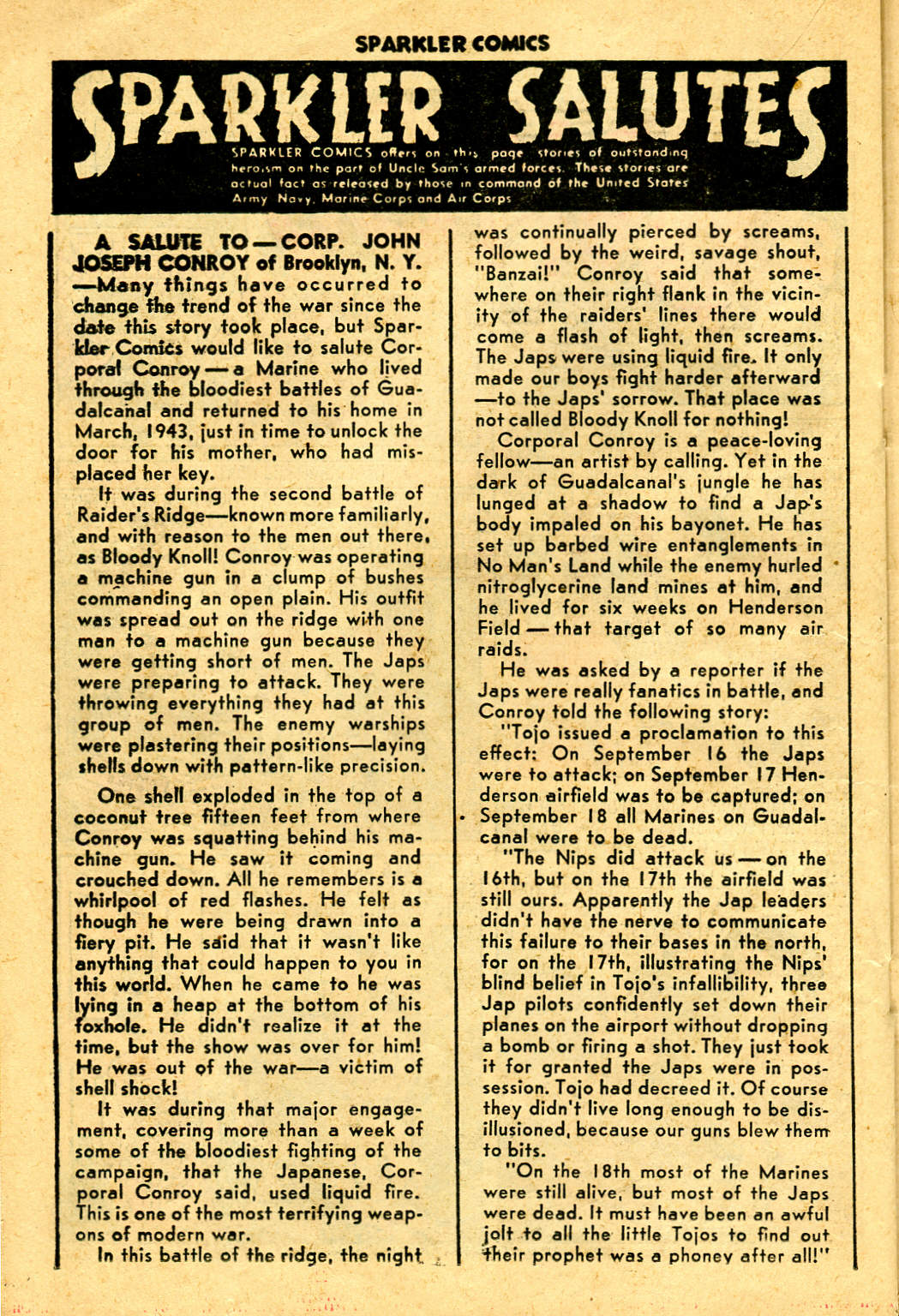 Read online Sparkler Comics comic -  Issue #38 - 30