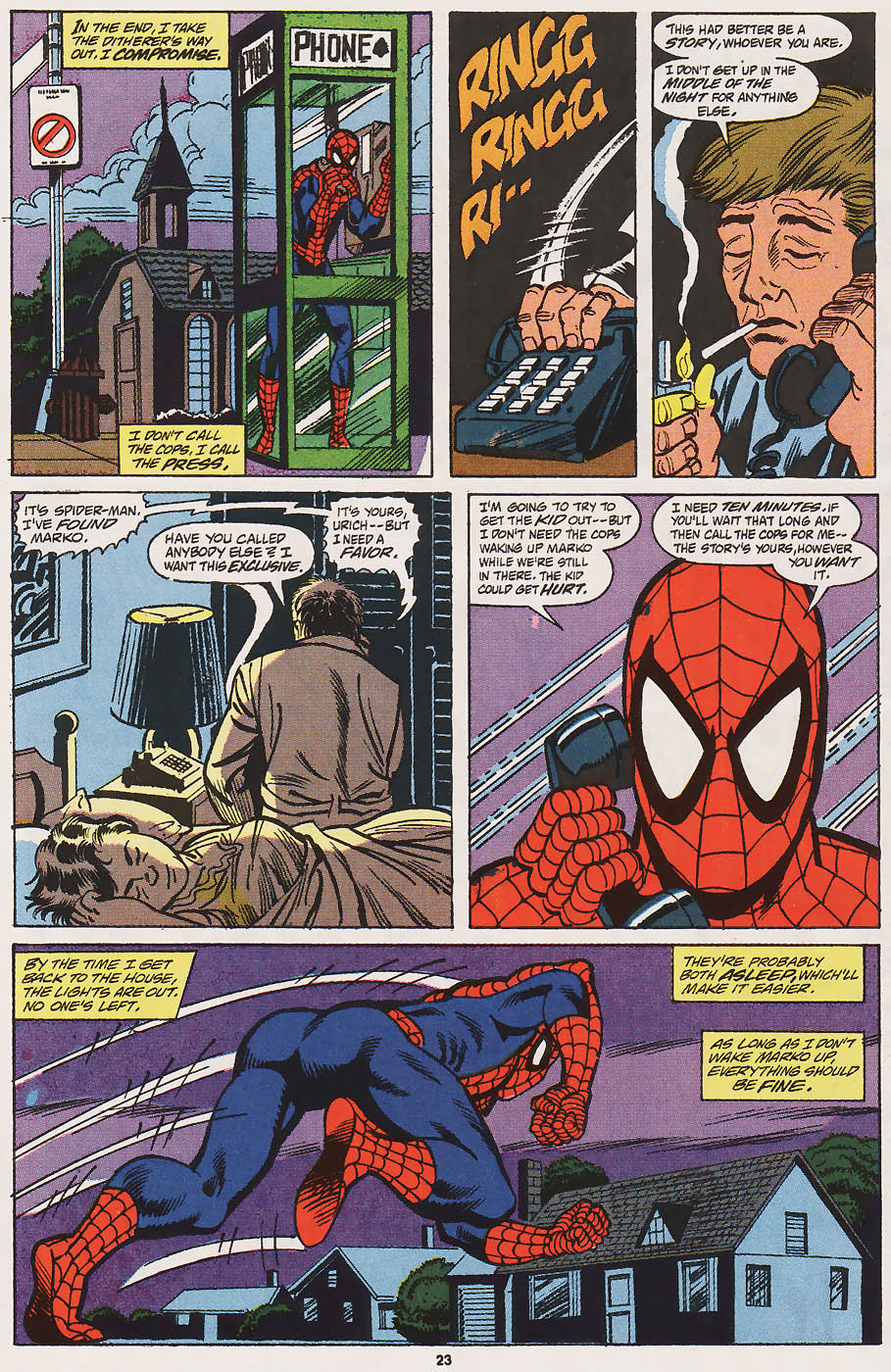 Read online Web of Spider-Man (1985) comic -  Issue #82 - 18
