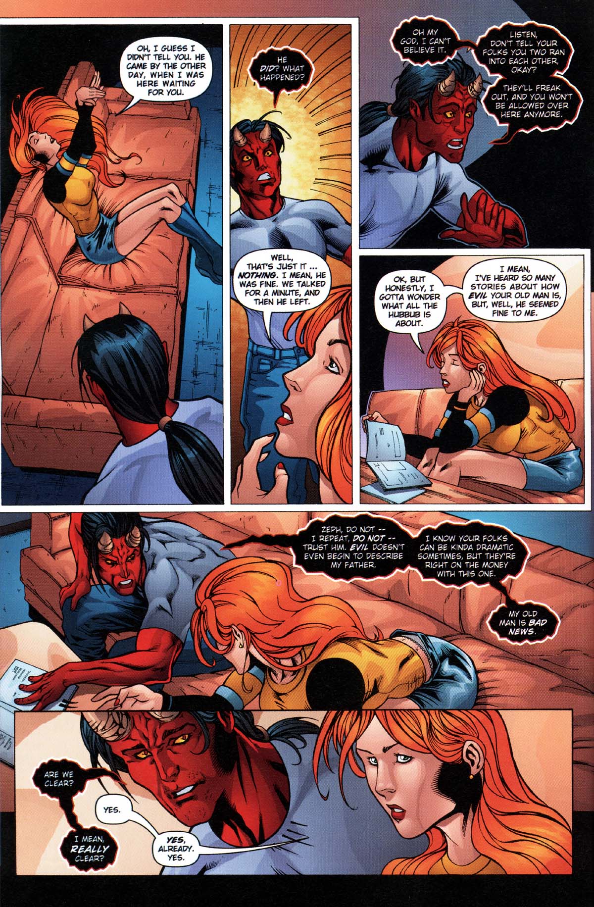 Read online Noble Causes: Family Secrets comic -  Issue #4 - 21