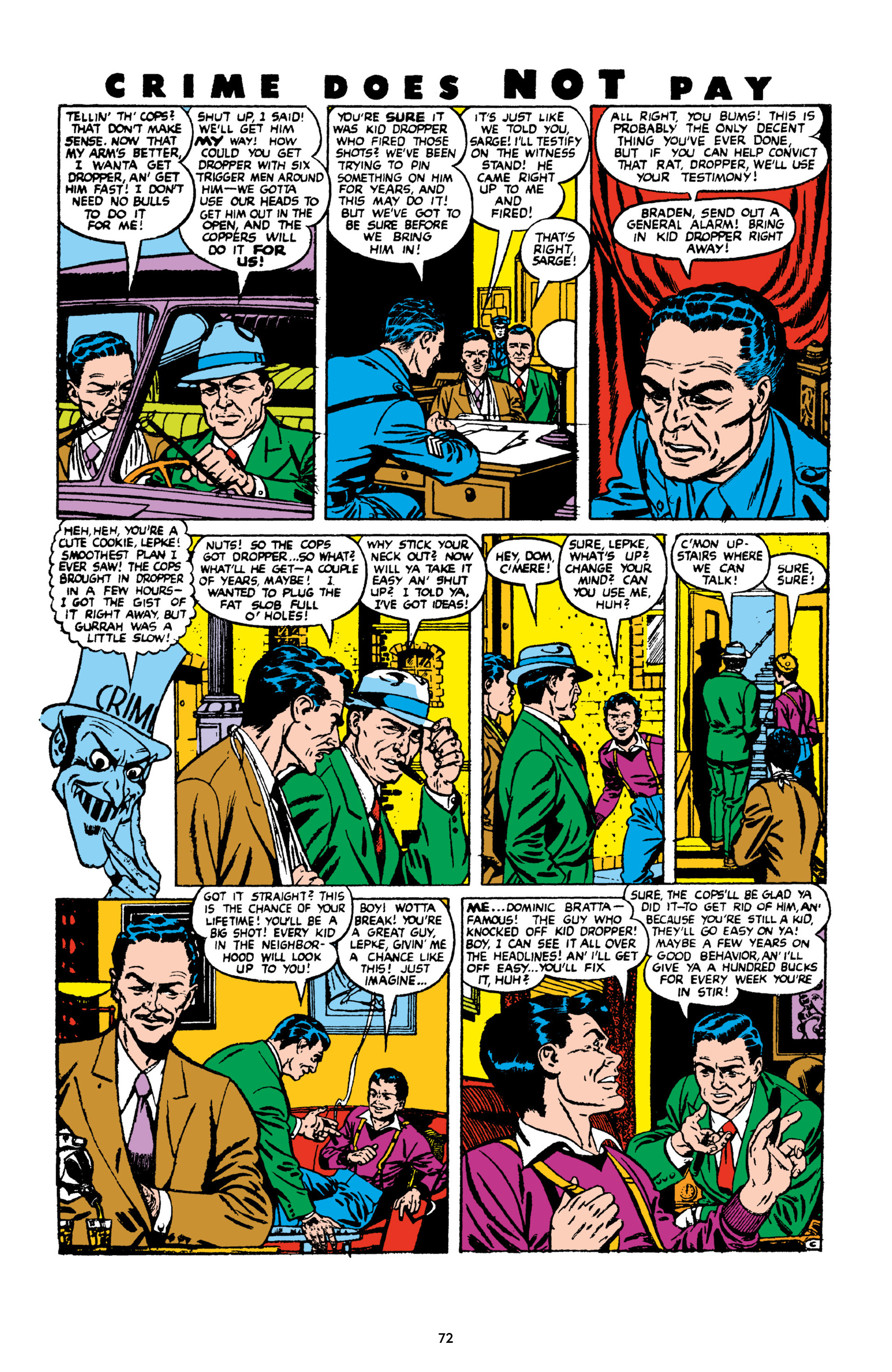 Read online Crime Does Not Pay Archives comic -  Issue # TPB 9 (Part 1) - 74