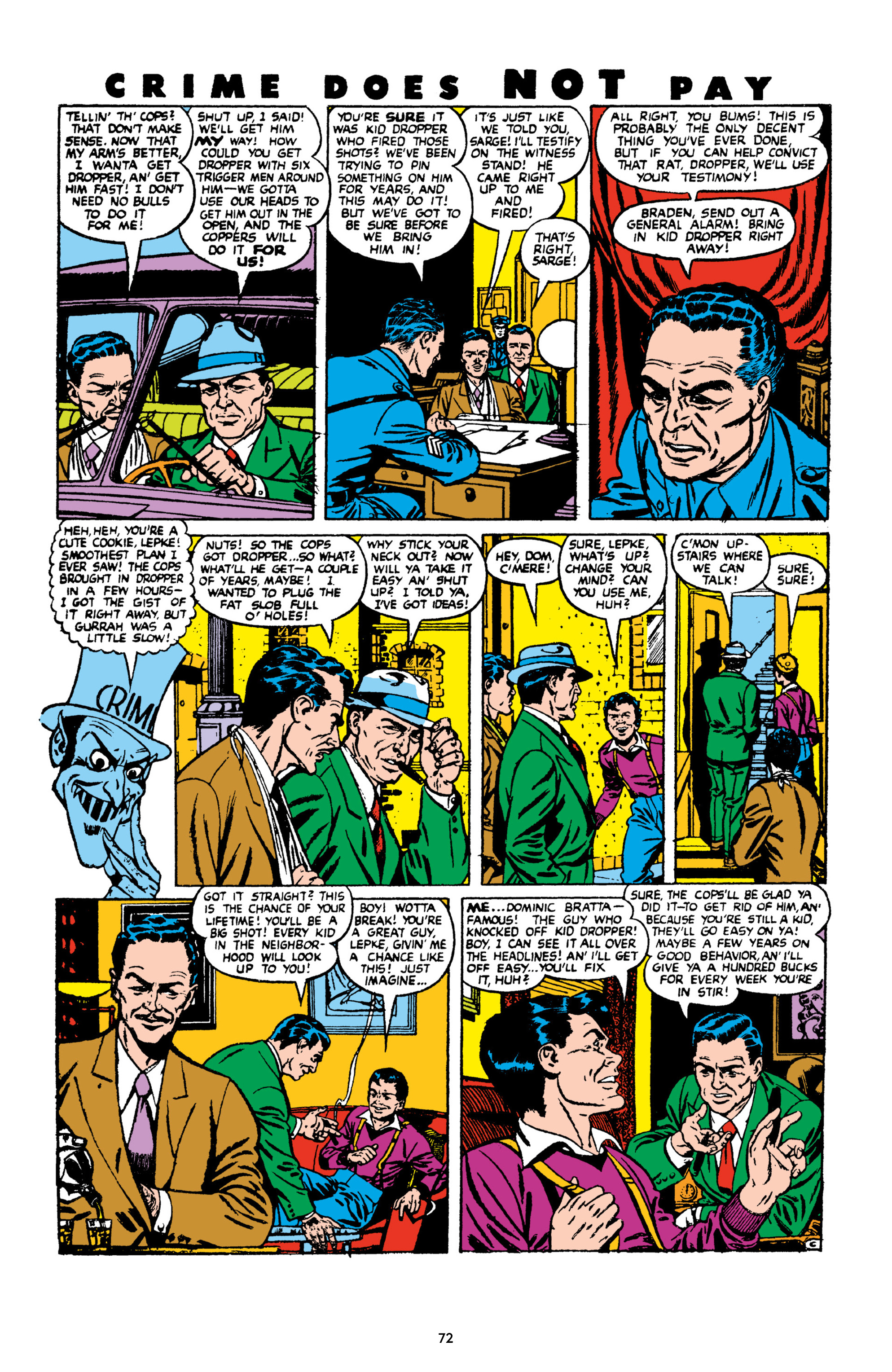 Read online Crime Does Not Pay Archives comic -  Issue # TPB 9 (Part 1) - 74