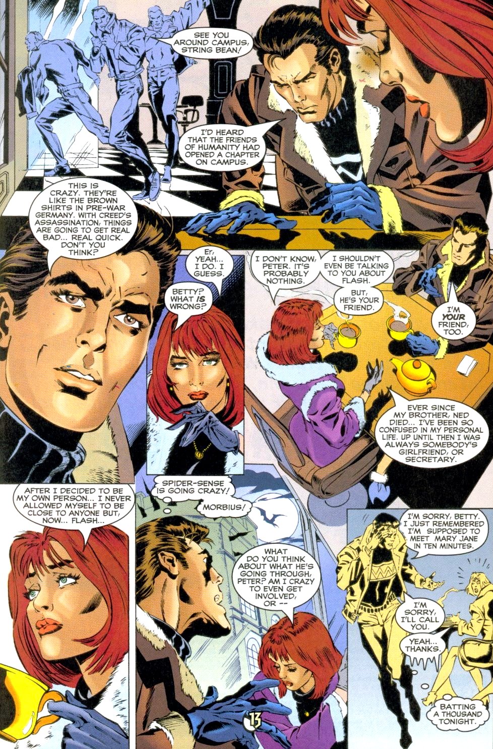 Read online Spider-Man (1990) comic -  Issue #77 - The Vampire's Kiss - 14