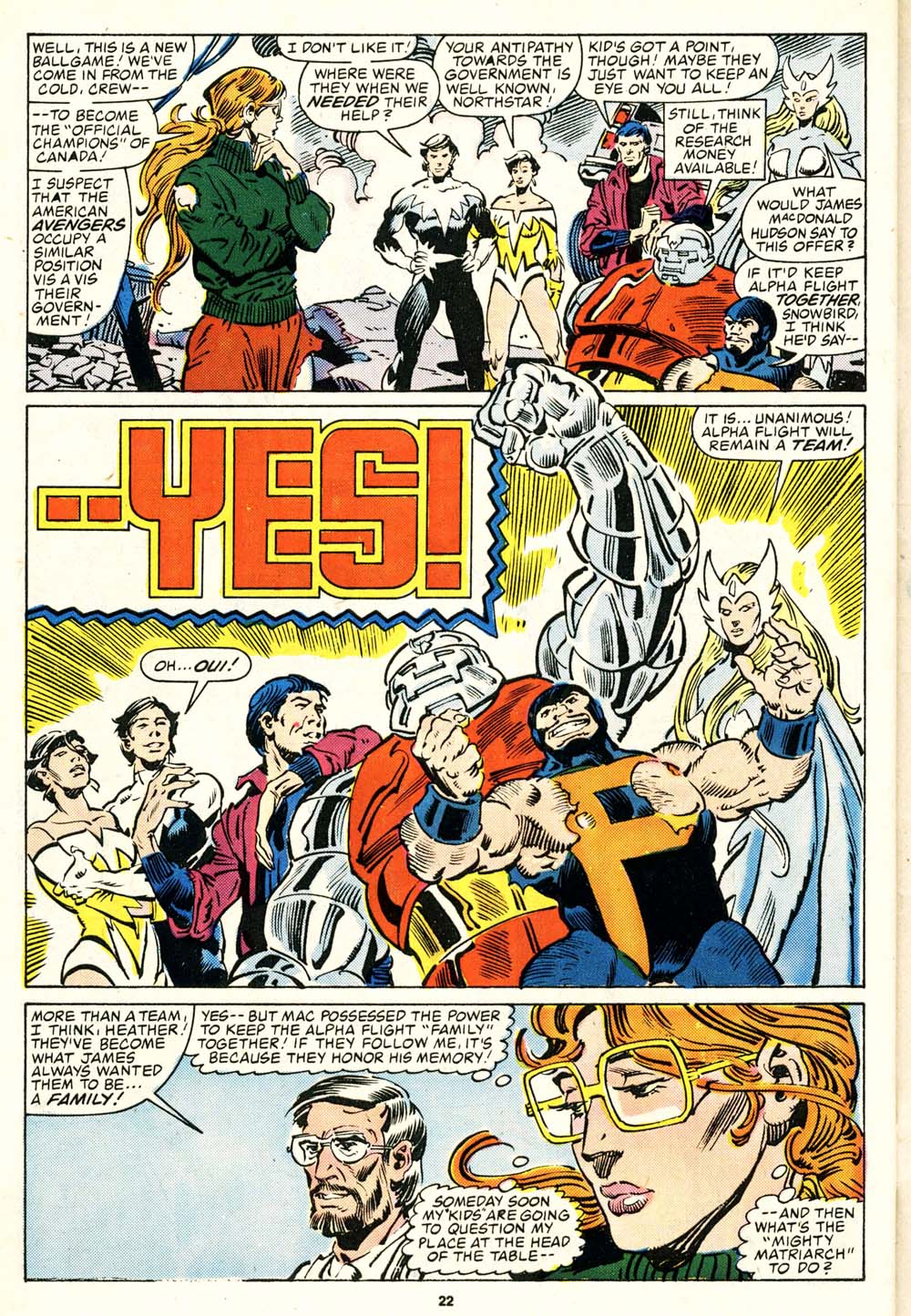 Read online Alpha Flight (1983) comic -  Issue #29 - 23