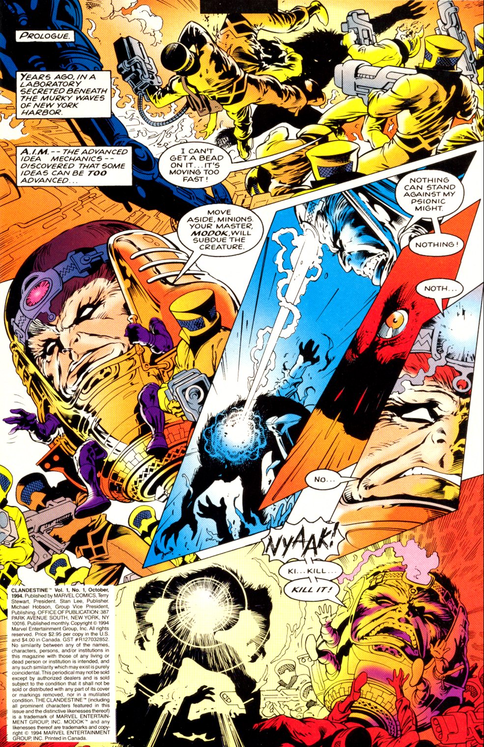 Read online ClanDestine (1994) comic -  Issue #1 - 2