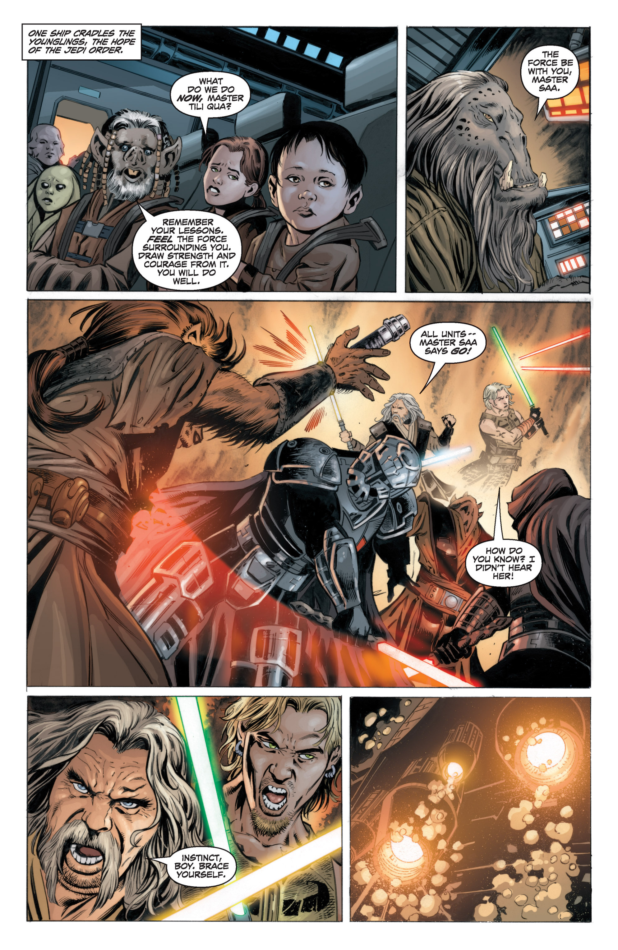 Read online Star Wars: Legacy War comic -  Issue #4 - 12