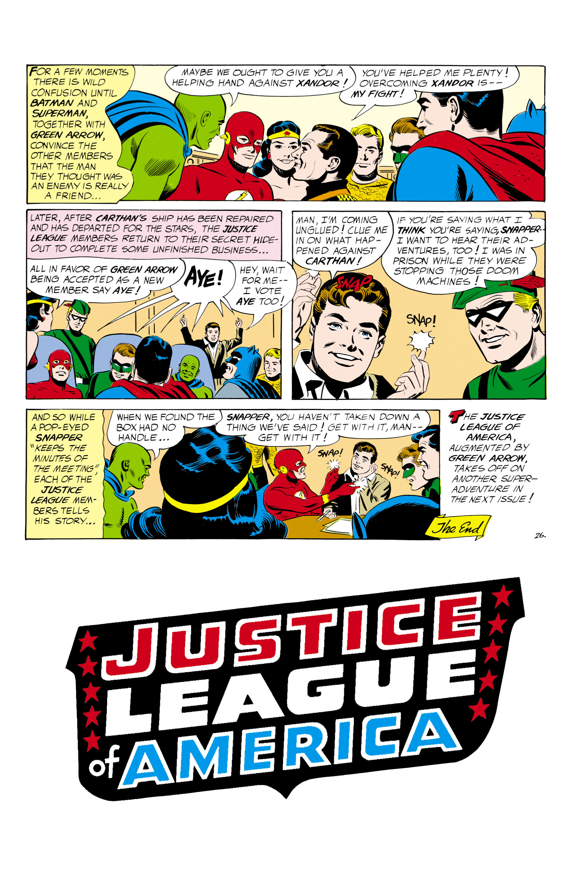 Read online Justice League of America (1960) comic -  Issue #4 - 27